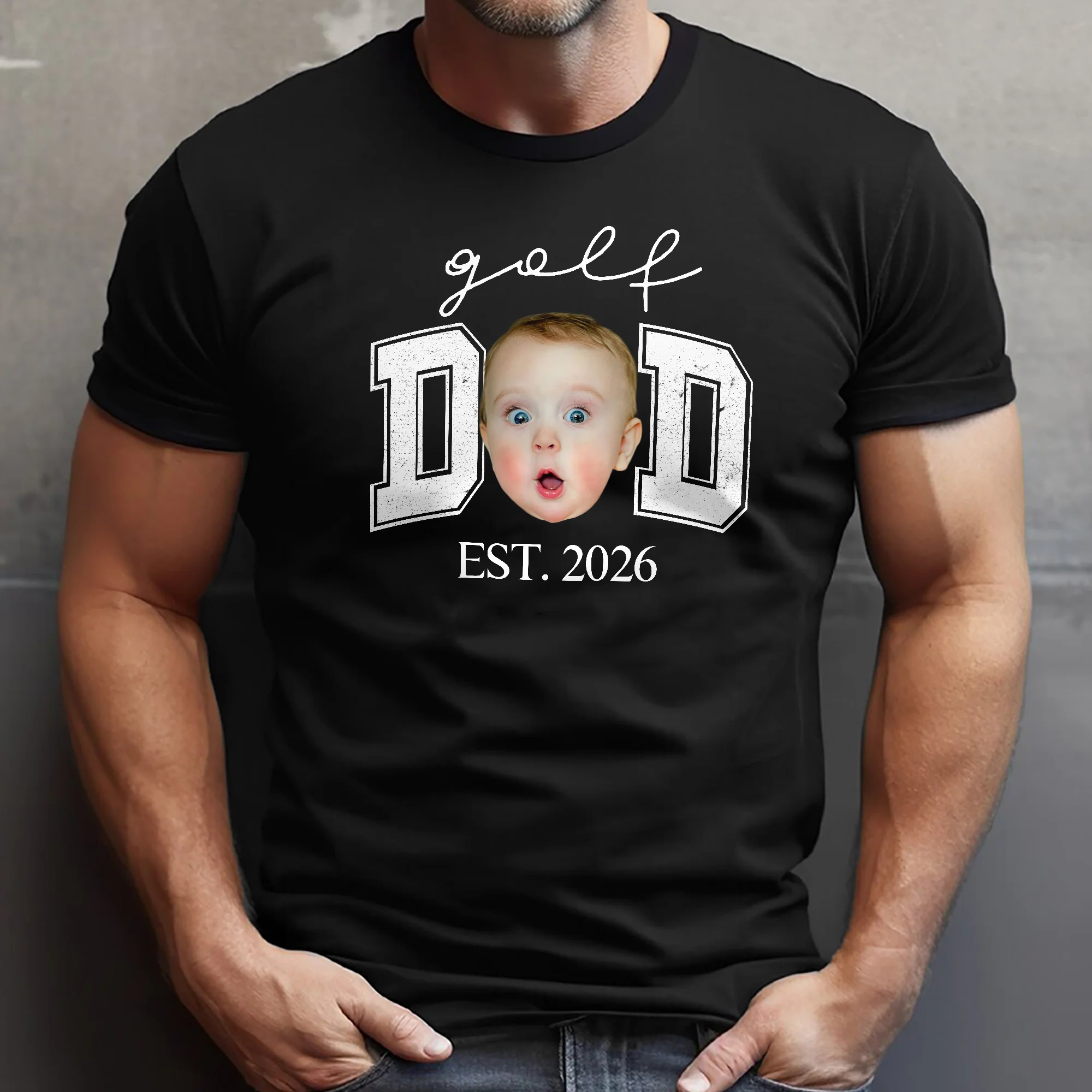 Custom Photo Golf Dad Dark Shirt - Personalized Father’s Day Gift TH10 169841 - Image 6