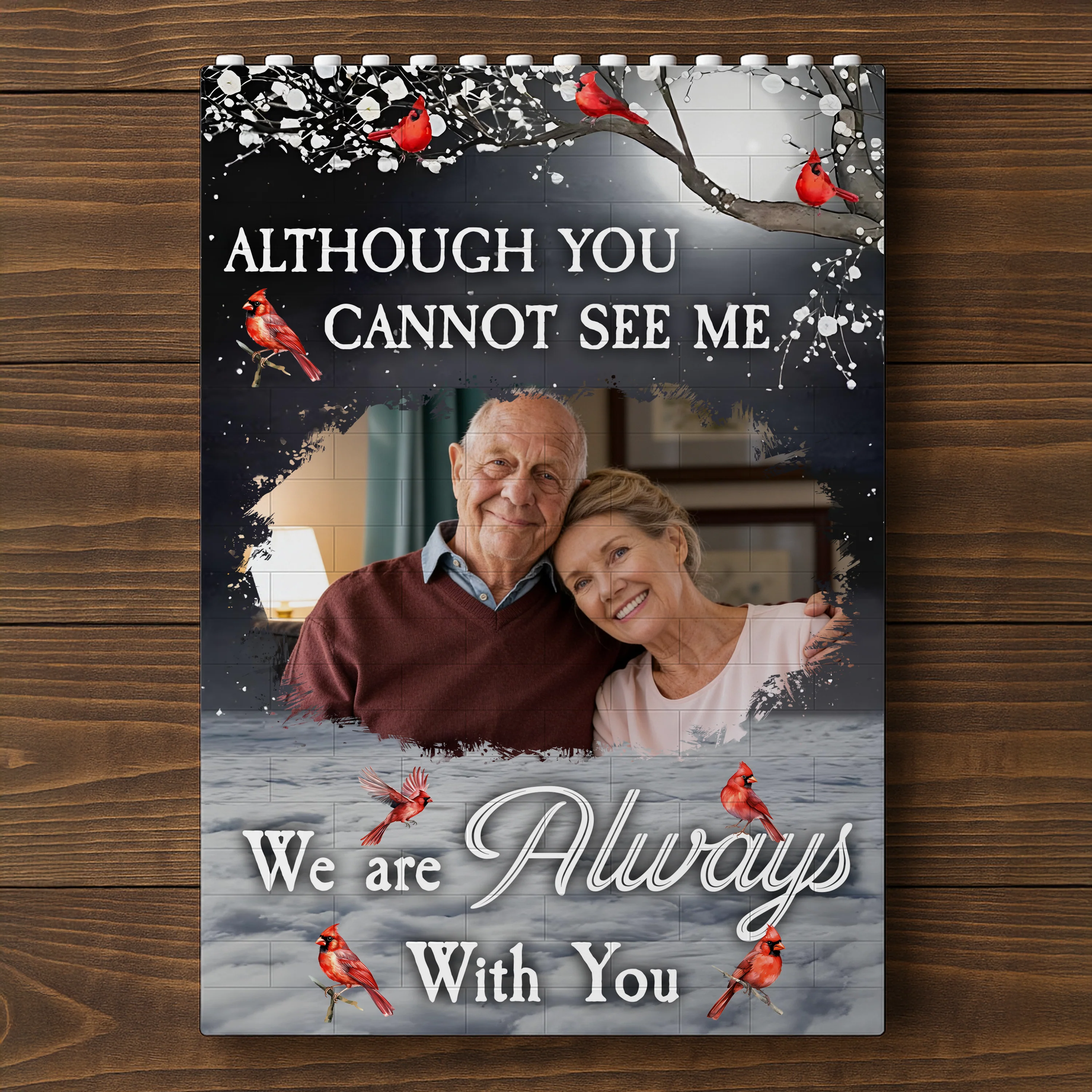 Custom Photo I Am Always With You Personalized Memorial Building Block HA75 920532 - Image 11