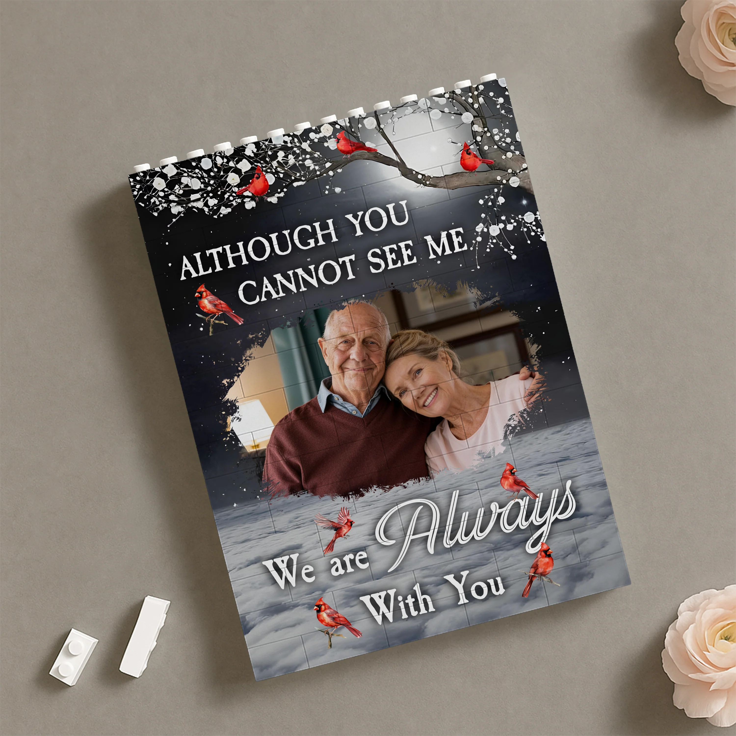 Custom Photo I Am Always With You Personalized Memorial Building Block HA75 920532 - Image 7