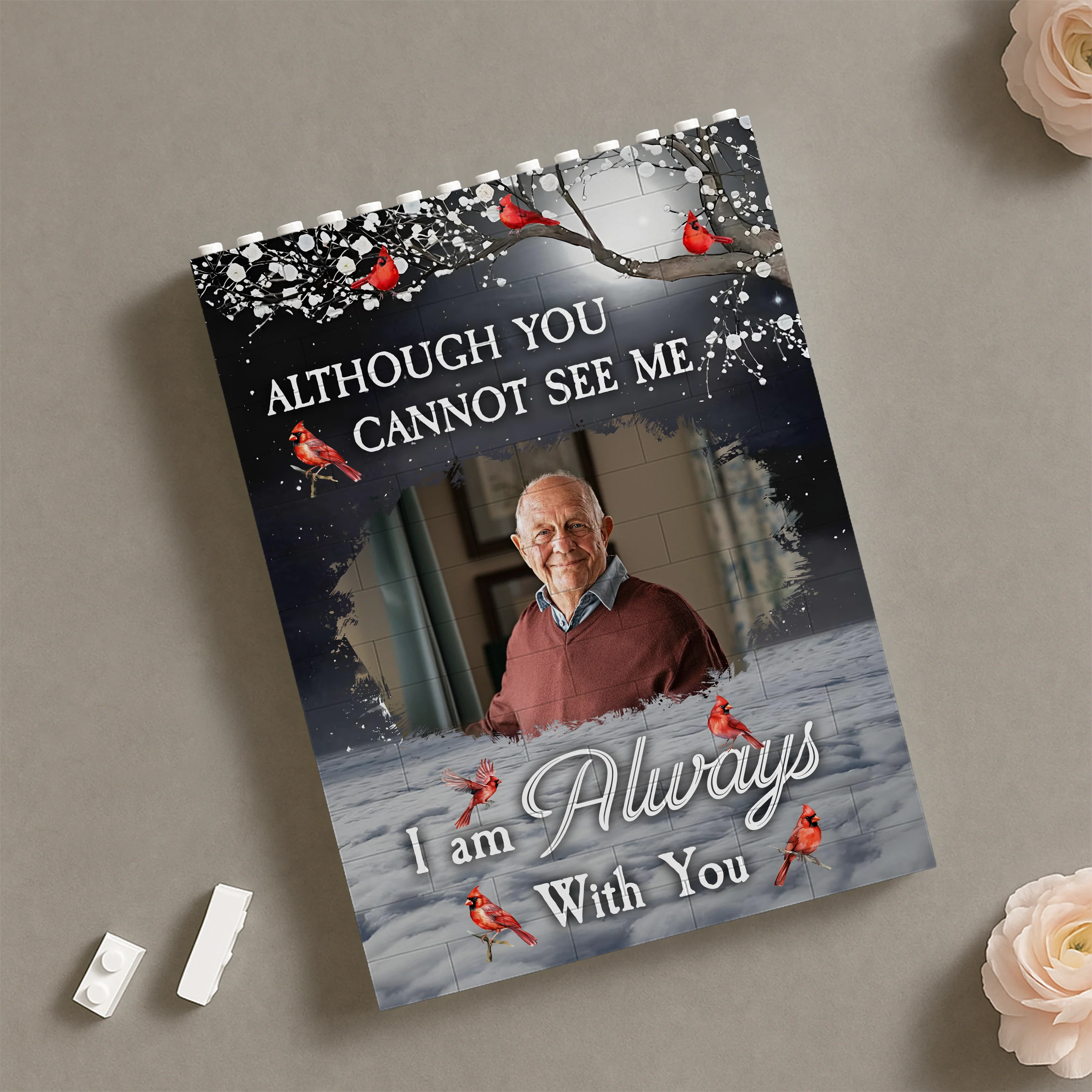 Custom Photo I Am Always With You Personalized Memorial Building Block HA75 920532 - Image 8