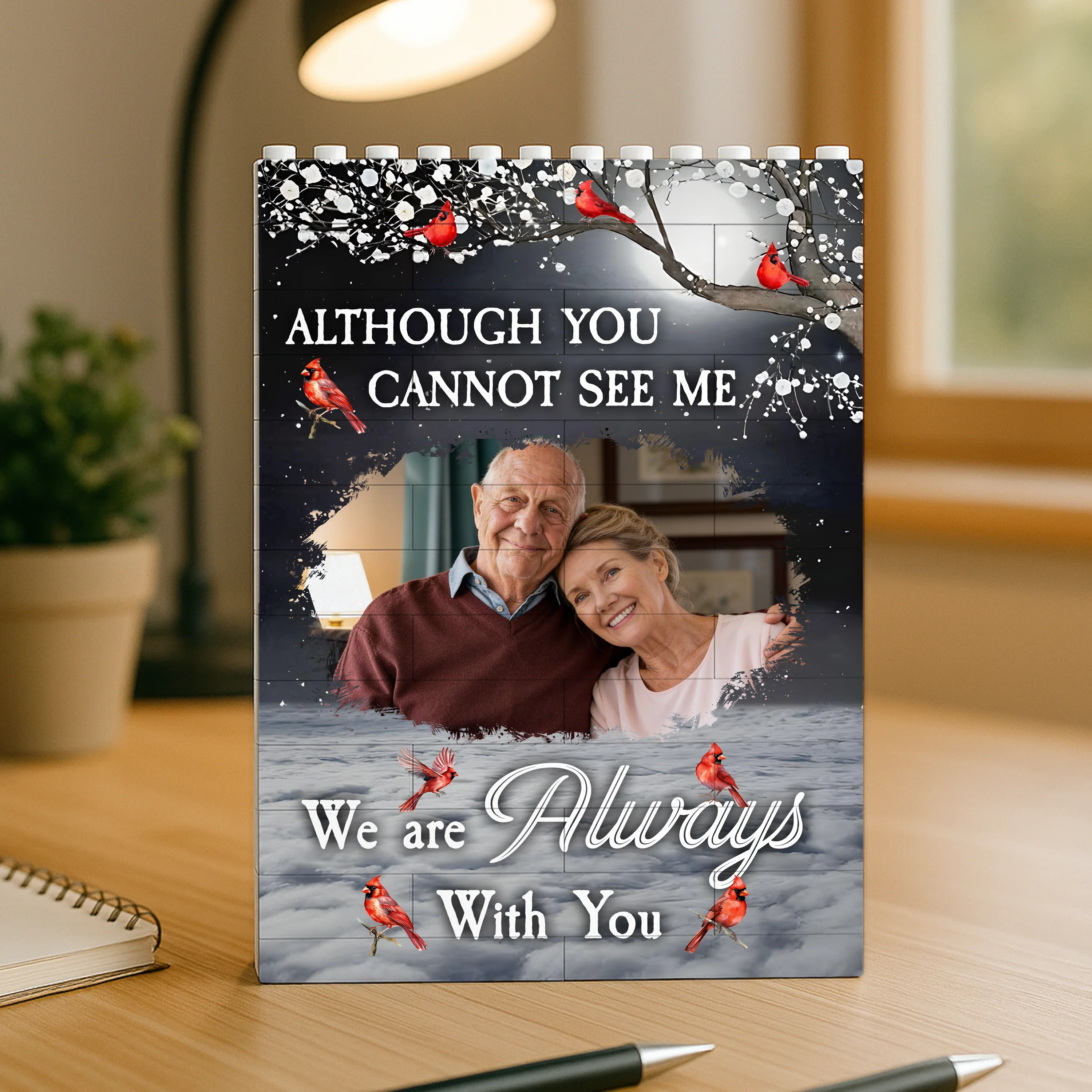Custom Photo I Am Always With You Personalized Memorial Building Block HA75 920532 - Image 9