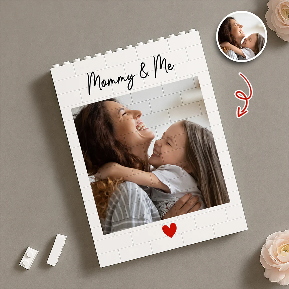 Custom Photo I Love You Mom Happy Mother's Day Building Block CH07 910778 - Image 2