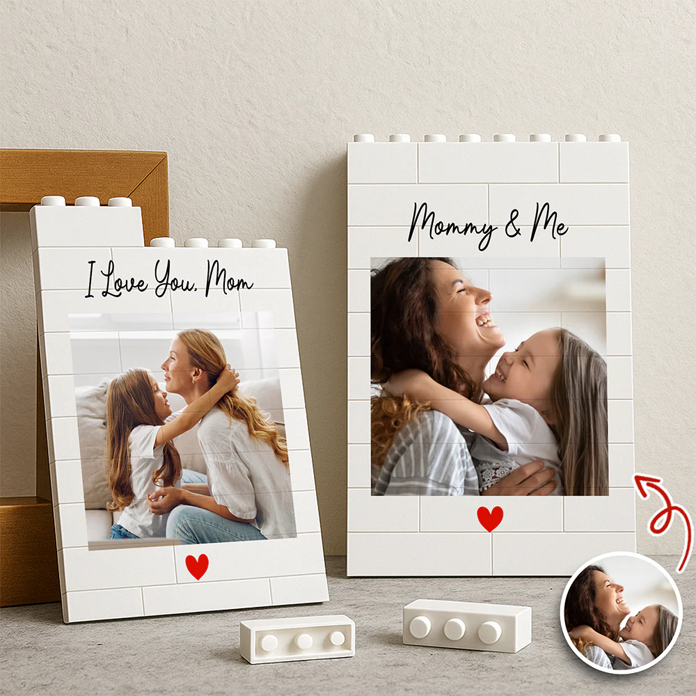 Custom Photo I Love You Mom Happy Mother's Day Building Block CH07 910778 - Image 3
