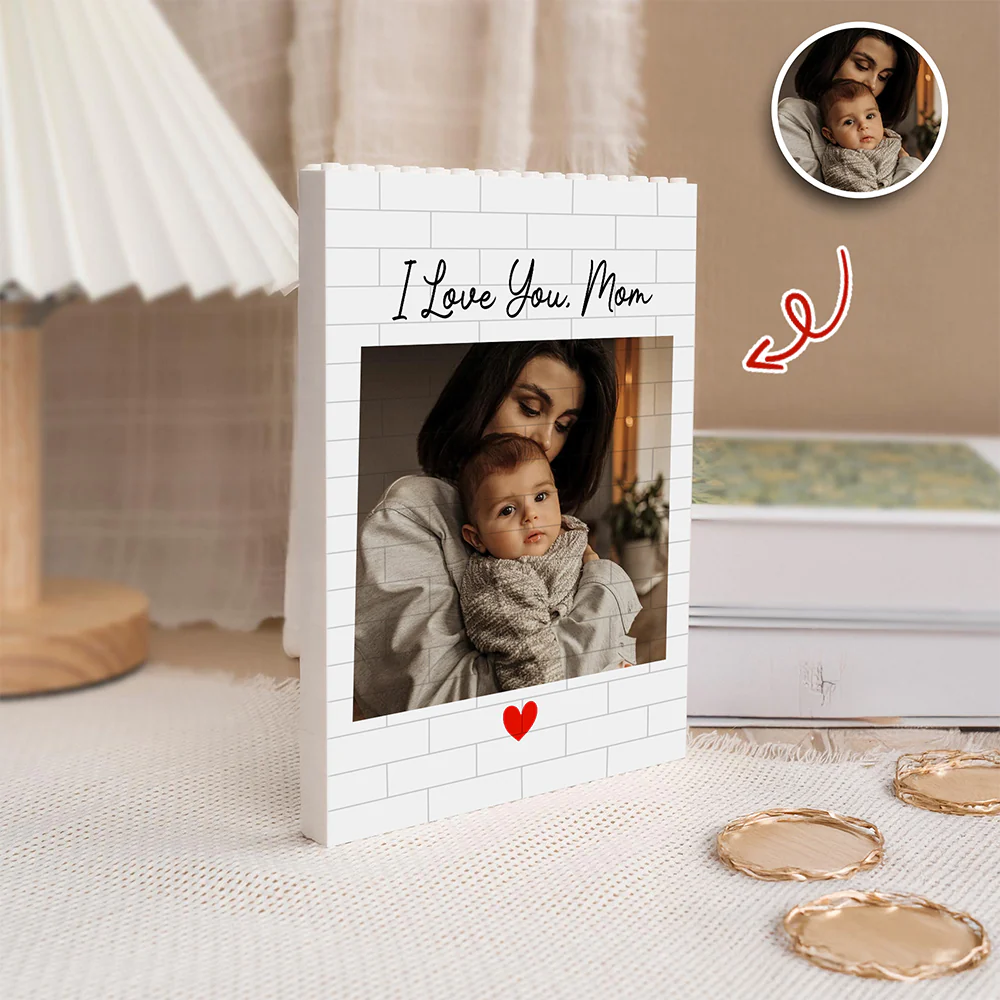Custom Photo I Love You Mom Happy Mother's Day Building Block CH07 910778 - Image 6