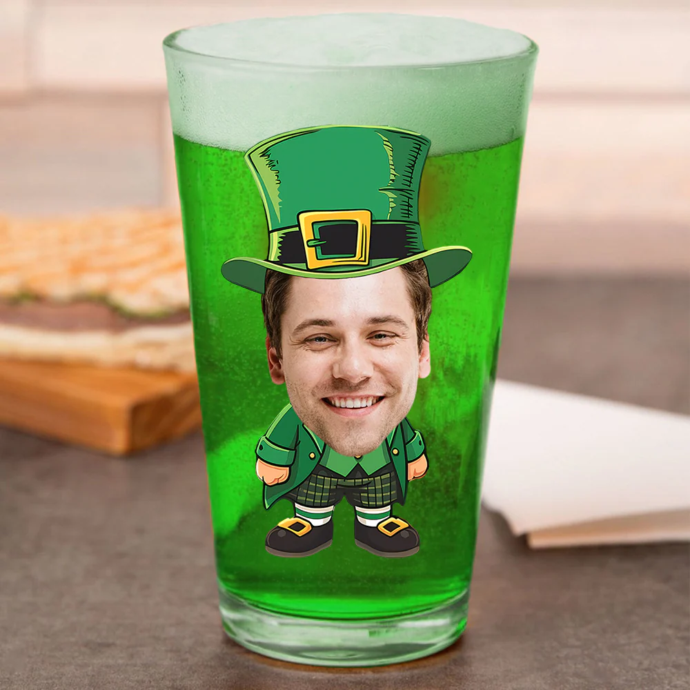 Custom Photo St. Patrick’s Day Beer Glass TH10 898051 - Image 6