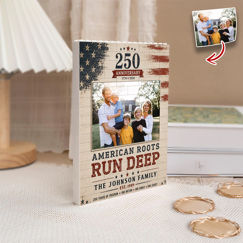 Custom Photo US 250th Anniversary 1776-2026 - Patriotic Gift for Family TH10 170003 - Image 6