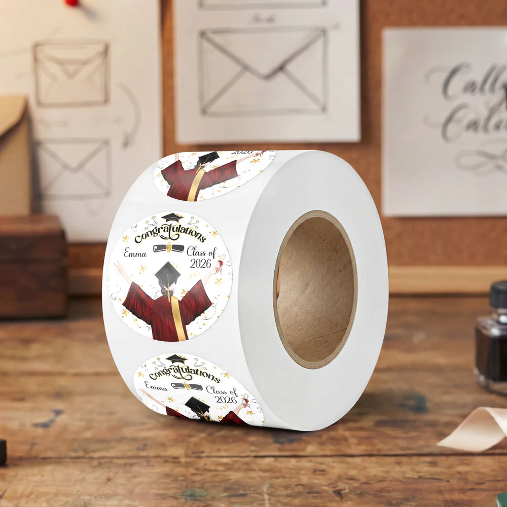 Personalized Congratulations Class of 2026 Roll Sticker TH10 898797 - Image 3