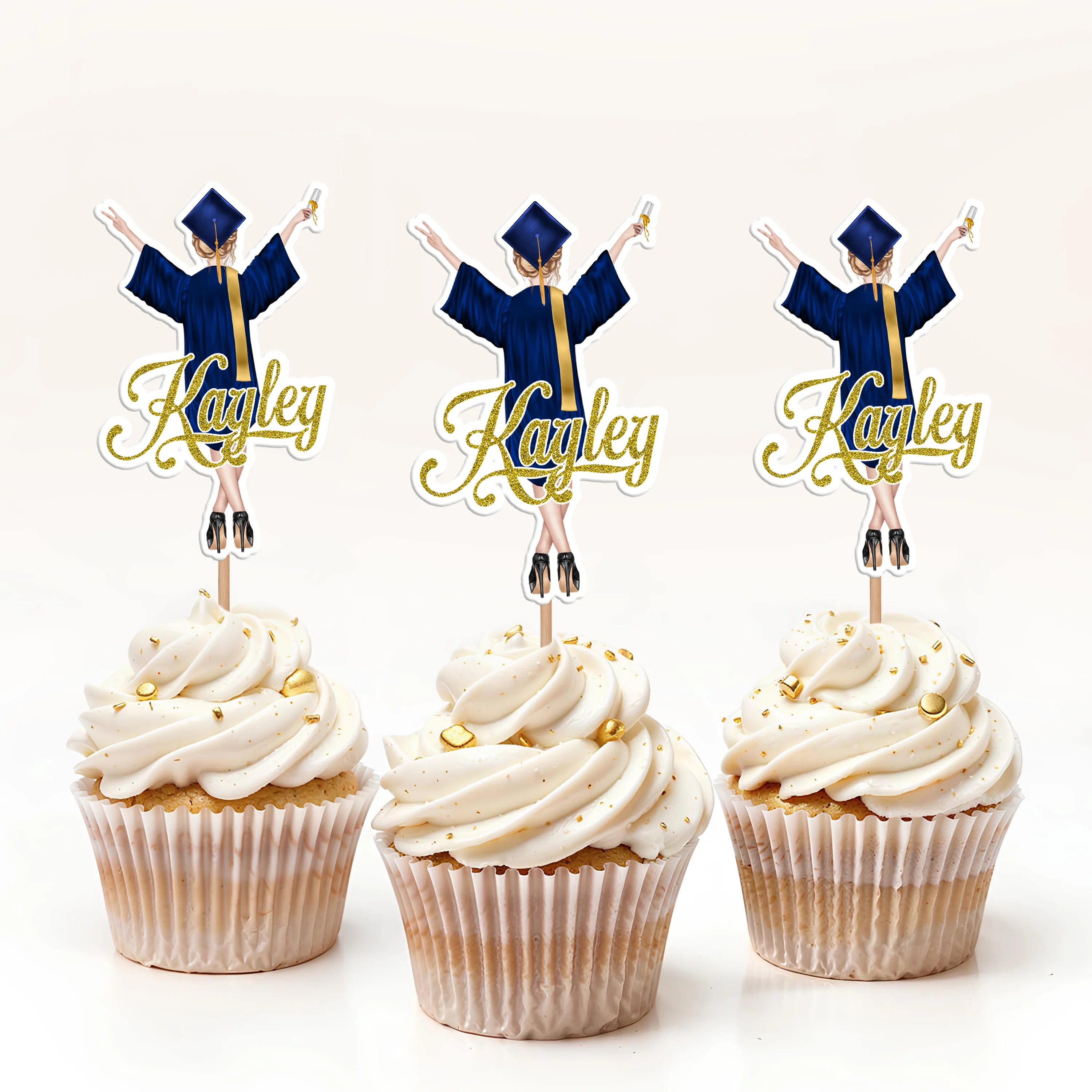 Personalized Graduation Class Of 2026 Cupcake Topper HO82 901396 - Image 3