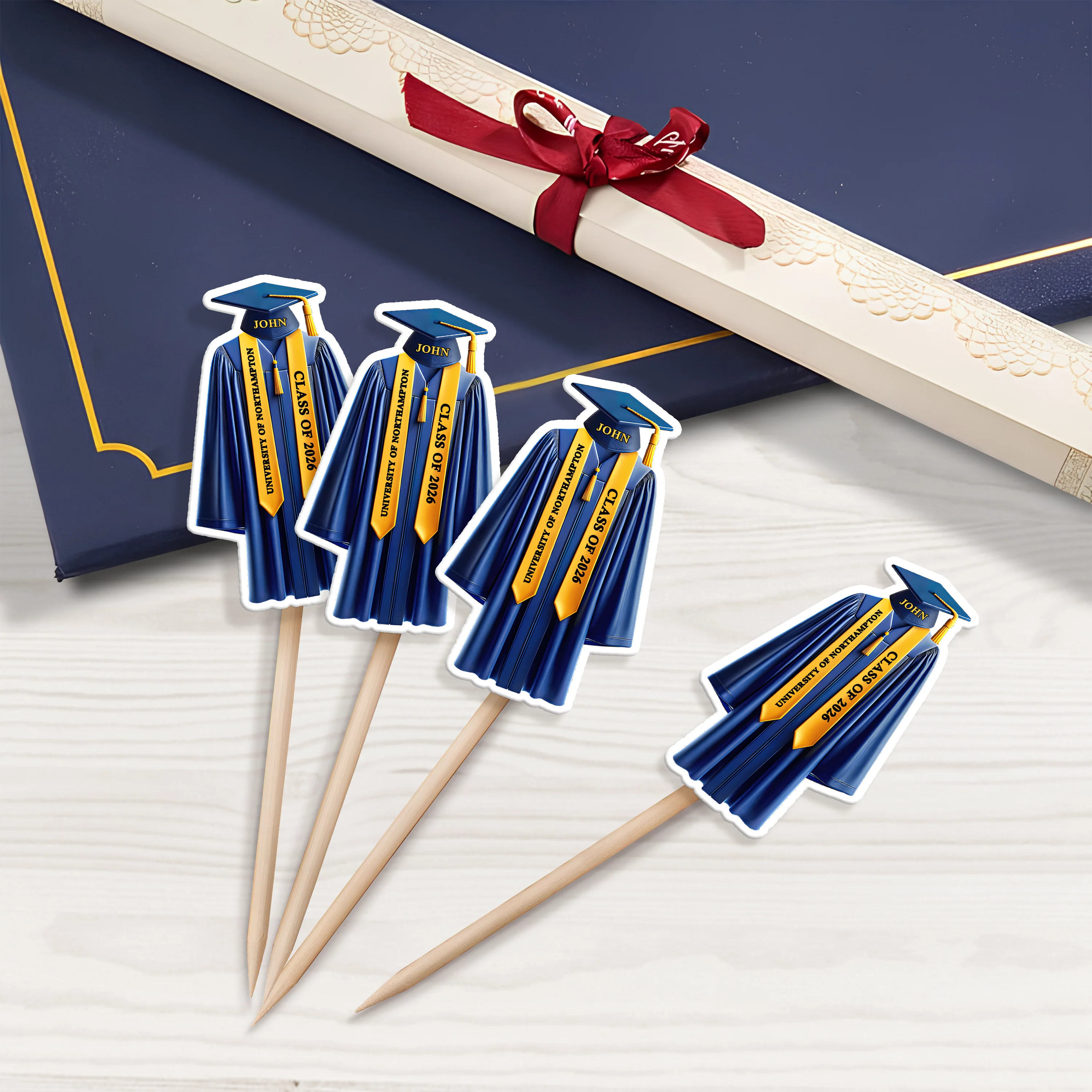 Personalized Great Graduation Cupcake Topper HO82 901402