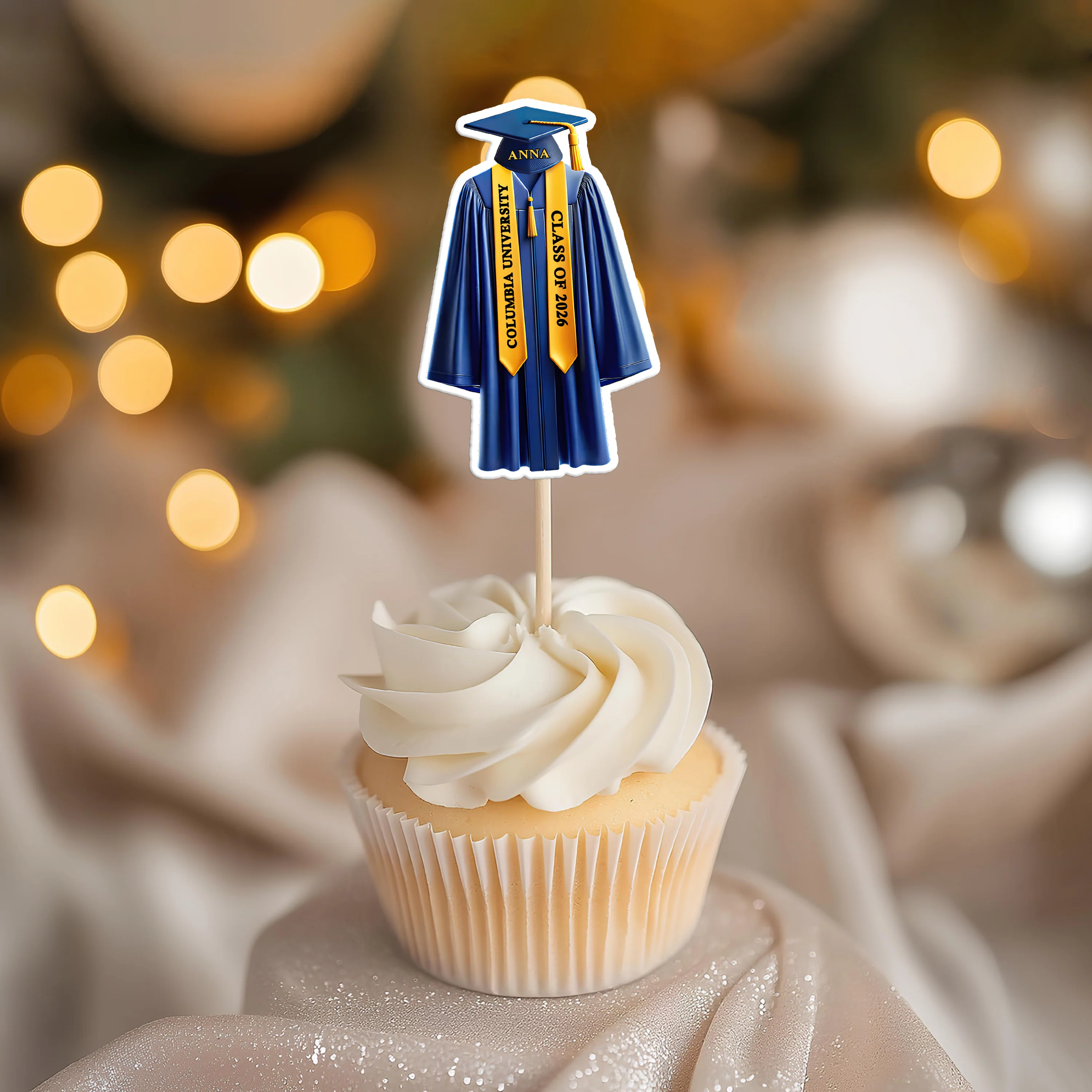 Personalized Great Graduation Cupcake Topper HO82 901402 - Image 4