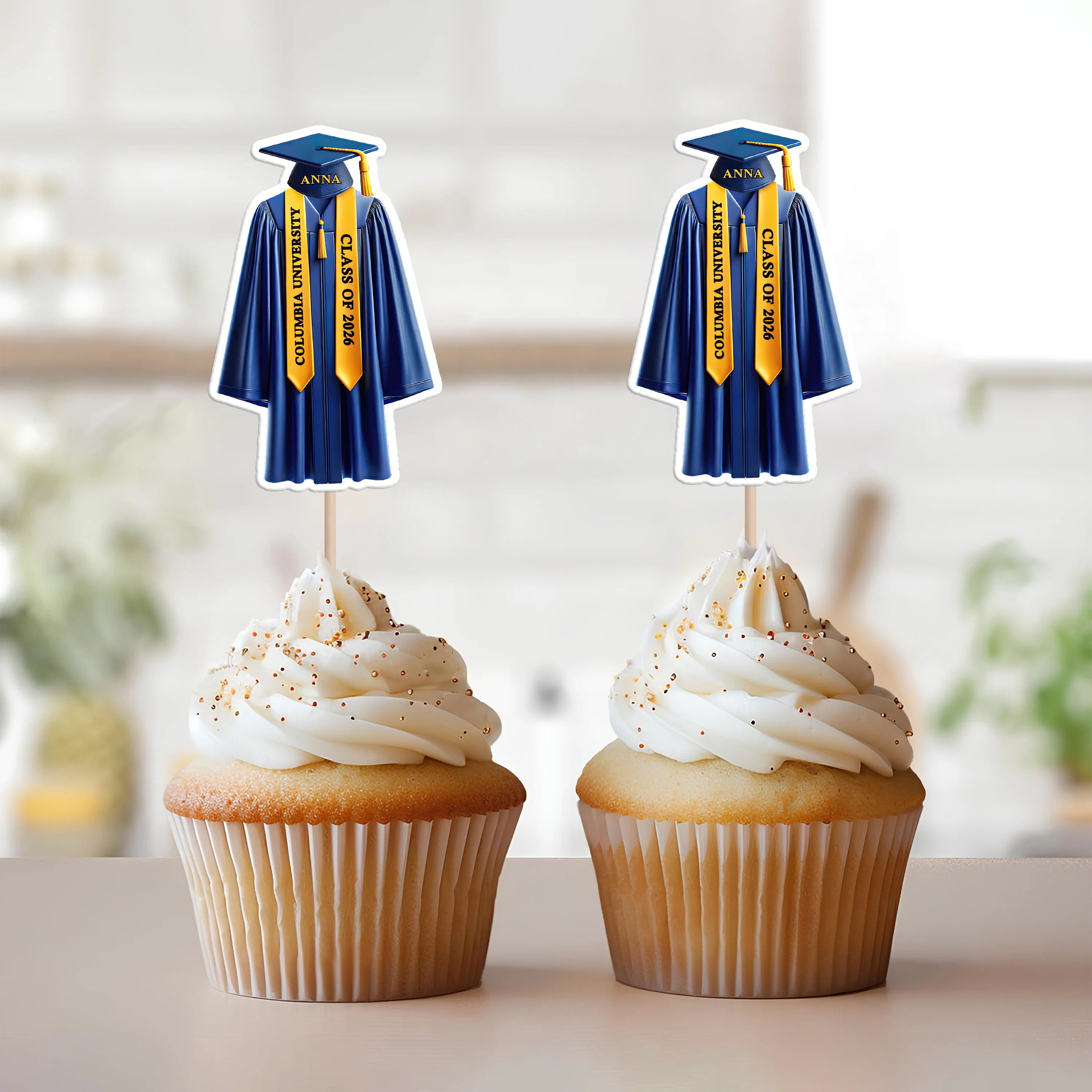Personalized Great Graduation Cupcake Topper HO82 901402 - Image 5