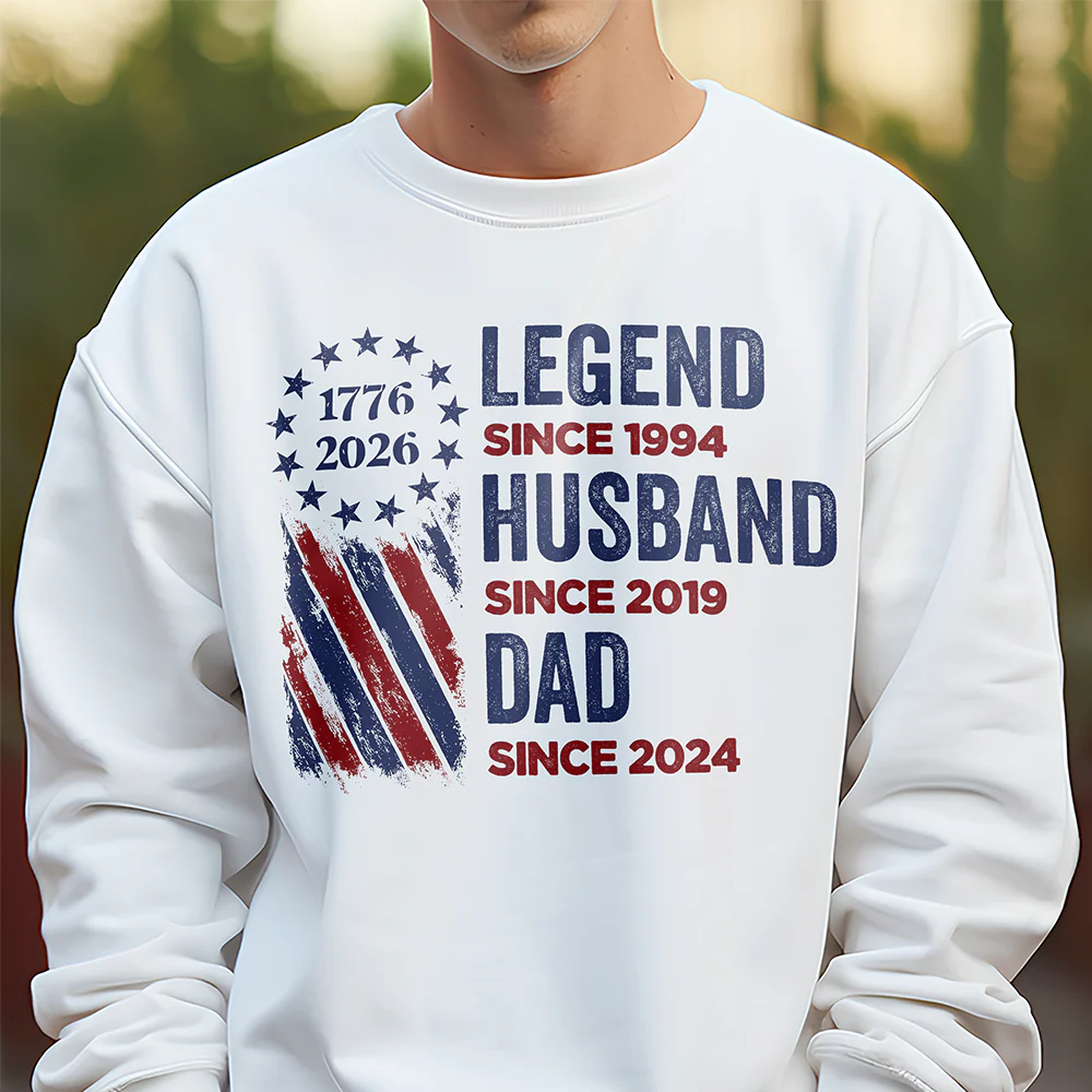Personalized Legend, Husband, Dad And Grandpa Shirt HO82 901178 - Image 4
