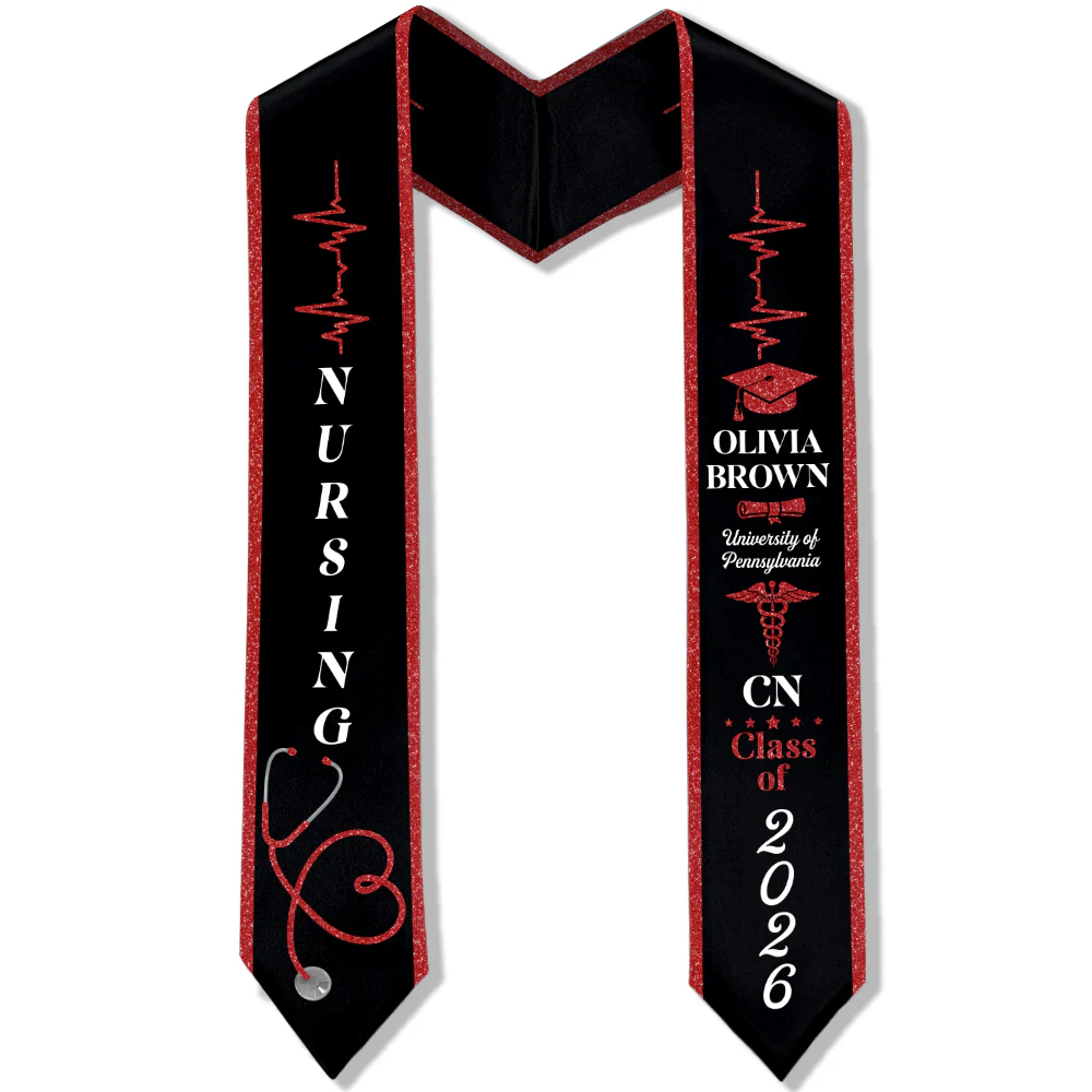 Personalized Nursing Graduation 2026 Stole HO82 901508 - Image 3