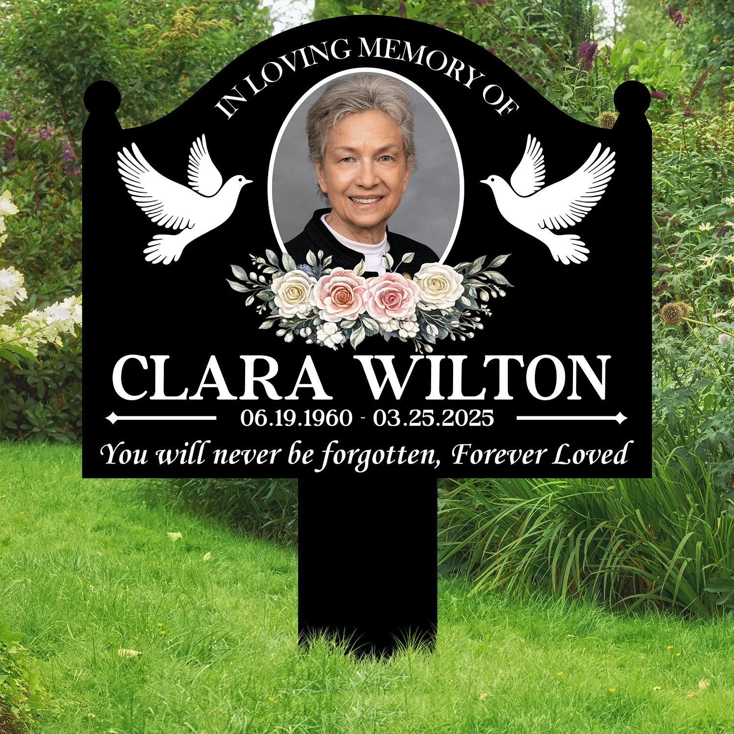 Personalized Photo In Loving Memory Garden Stake CH07 910736 - Image 3