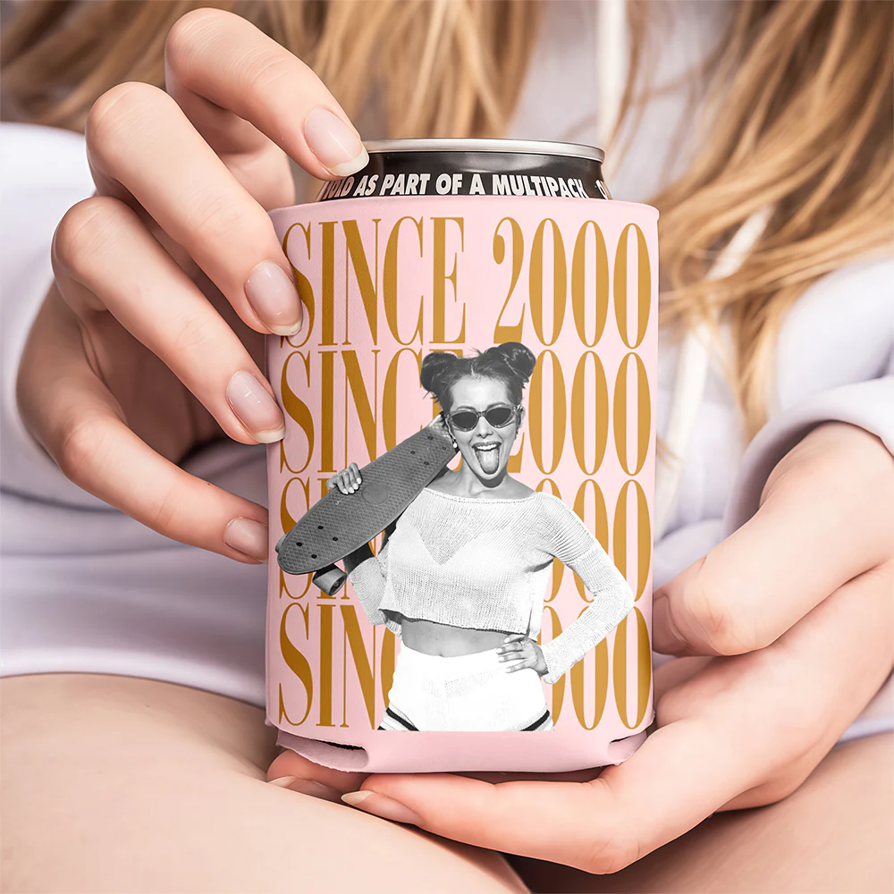 Personalized Photo Vintage Can Cooler Holder - Party Favor, Birthday Gift HO82 902990 - Image 5
