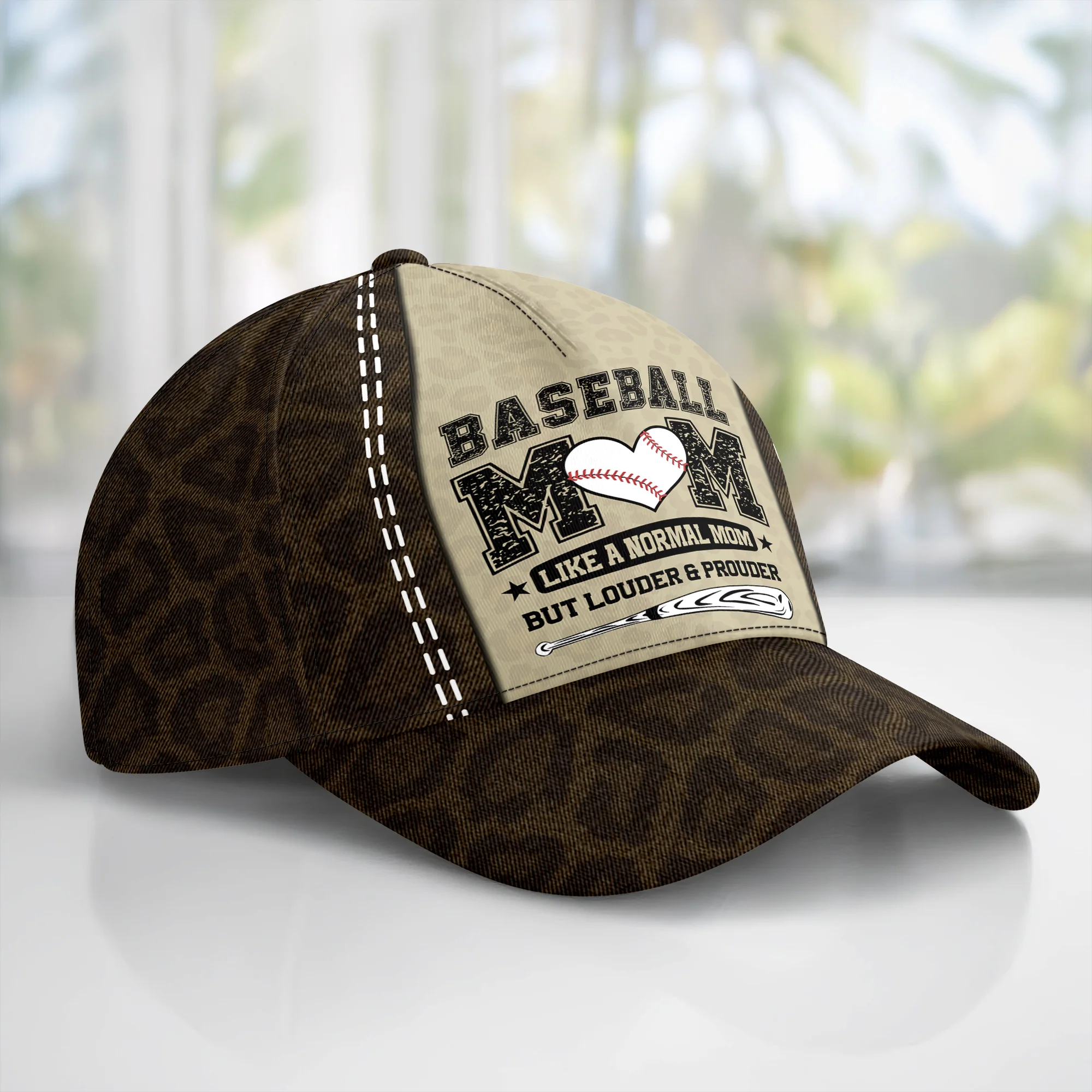 Personalized Sports Mom, Dad - Like A Normal But Louder & Prouder AOP Cap LM32 899239 - Image 2