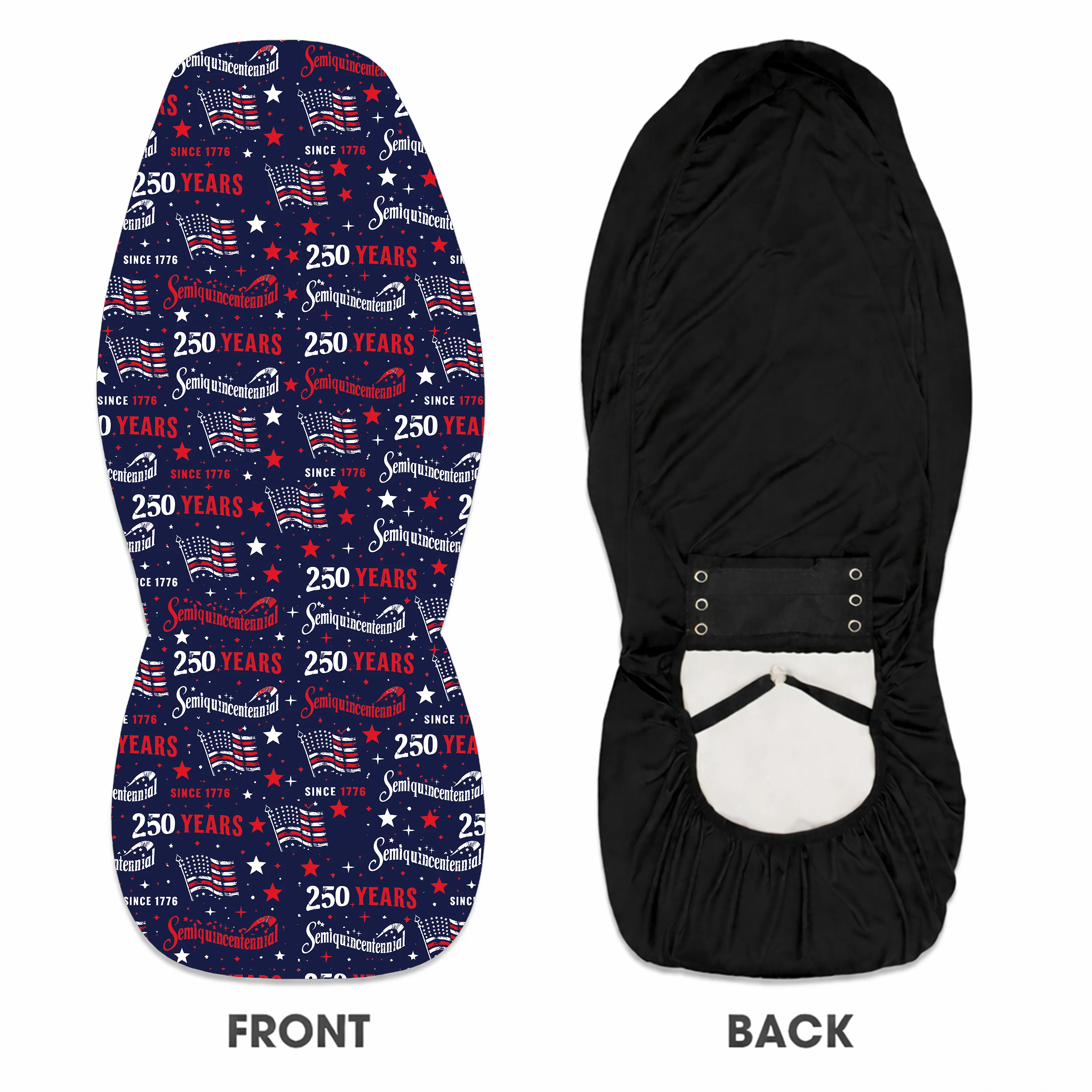 Personalized USA 250 Semiquincentennial Car Seat Cover HO82 902174 - Image 5