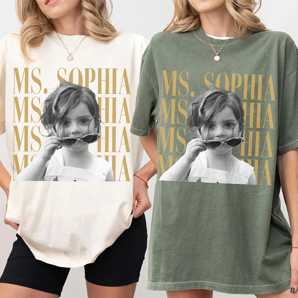 Personalized Vintage Photo Teacher Comfort Shirt CH07 911916 - Image 2