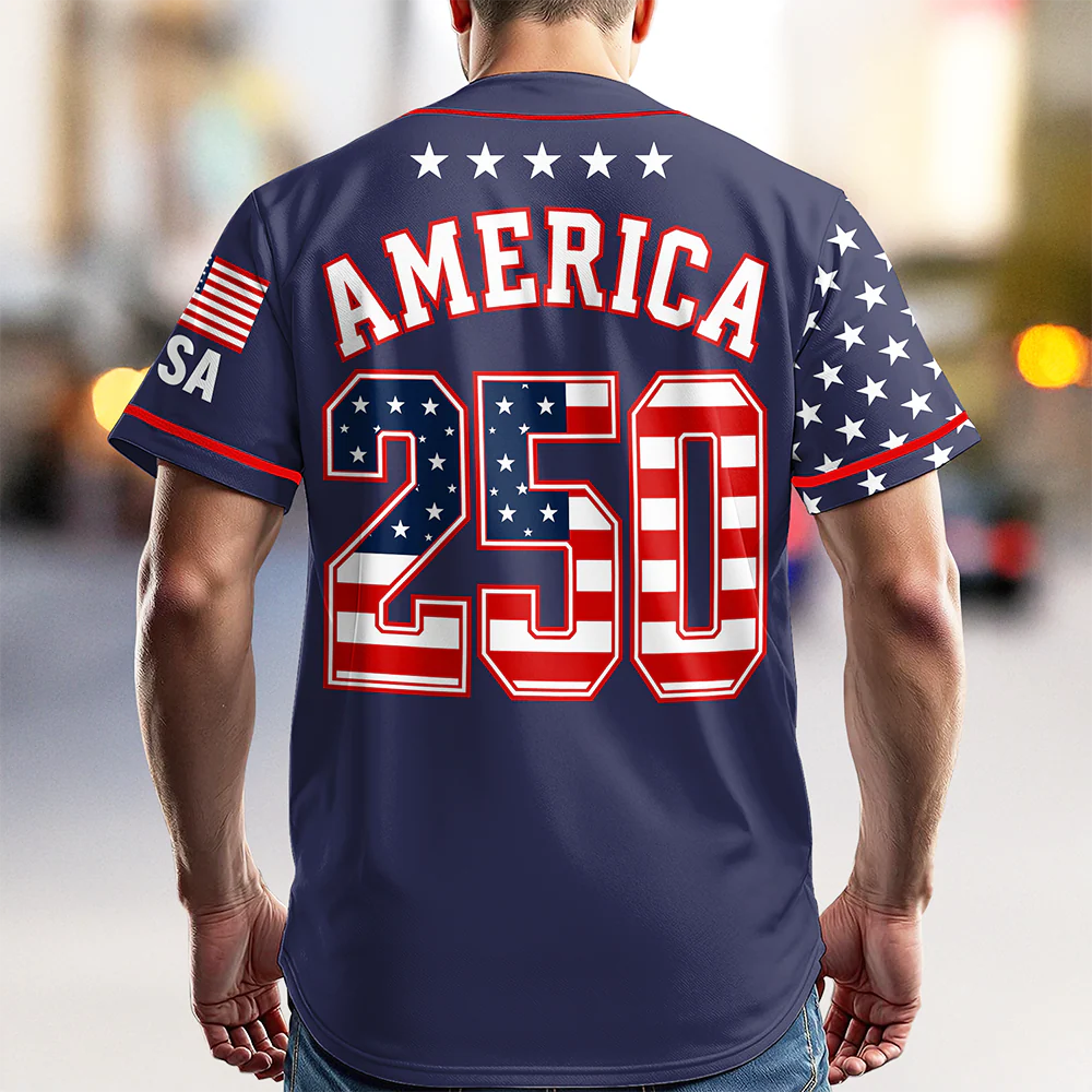 Personalized We The People US 250 1776-2026 America Flag Baseball Jersey CH07 911300 - Image 5