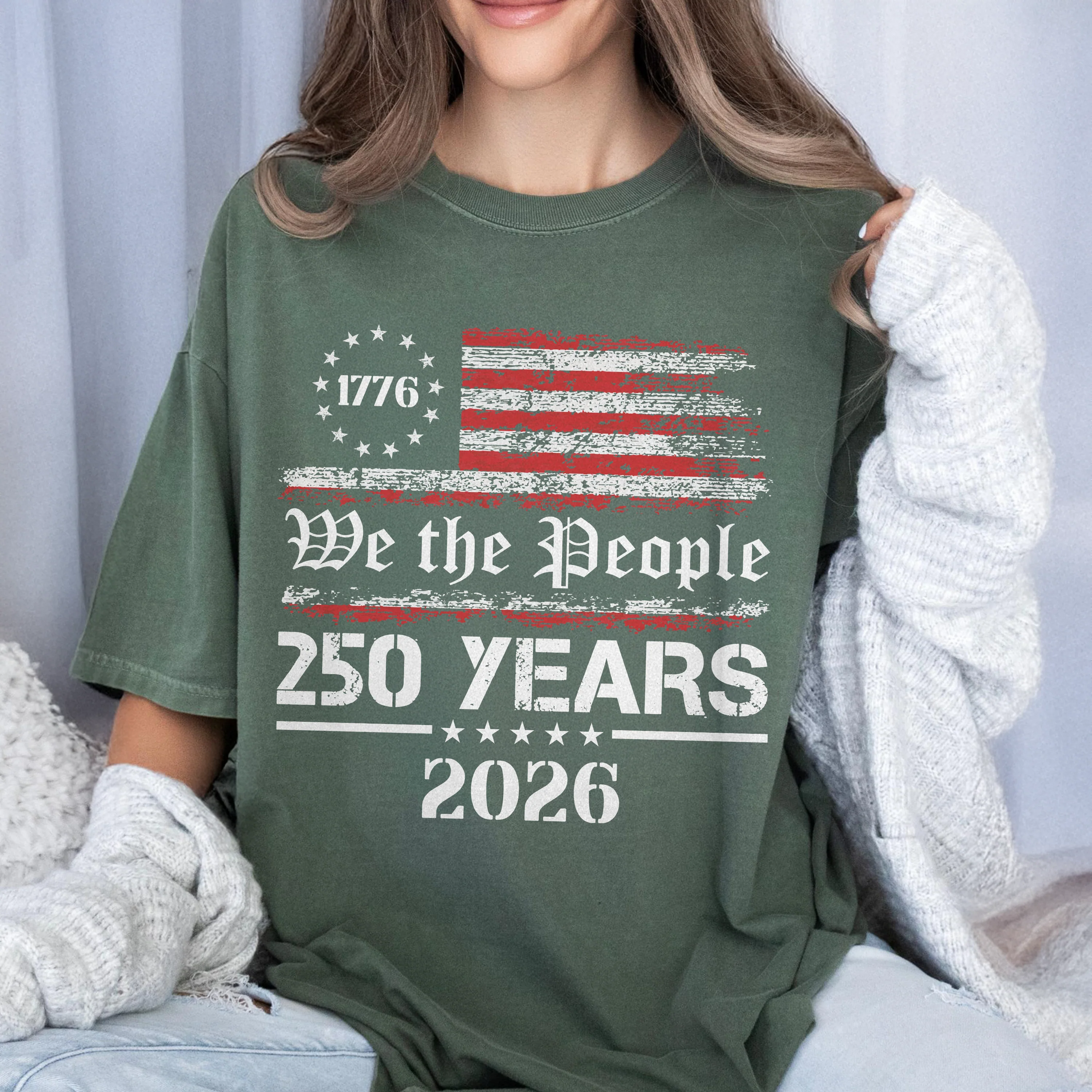 We The People 250 Years 1776-2026 Comfort Shirt TH10 169647 - Image 5
