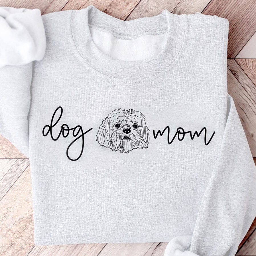 Personalized Dog Mom Dog Shirt, HN590 - Image 5