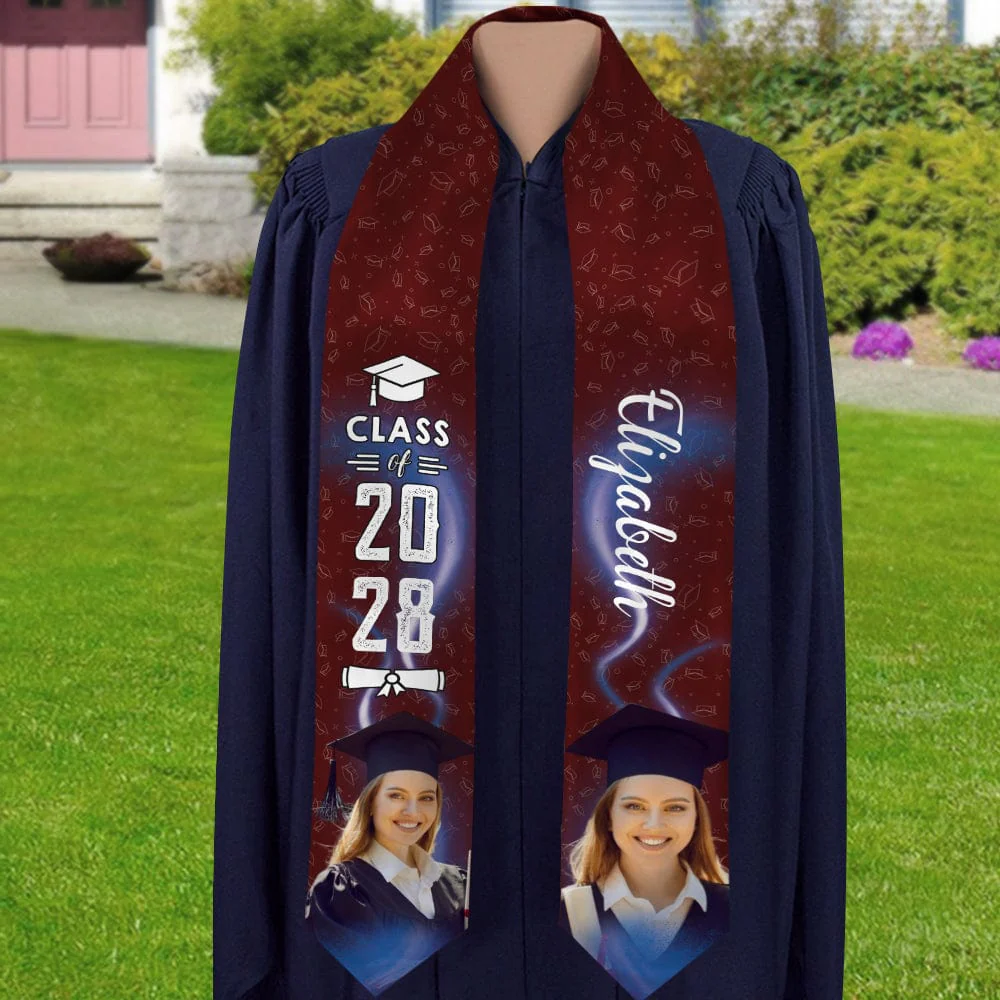 Upload Photo Graduation Gift Stoles N304 6799 895068 CH07 - Image 33