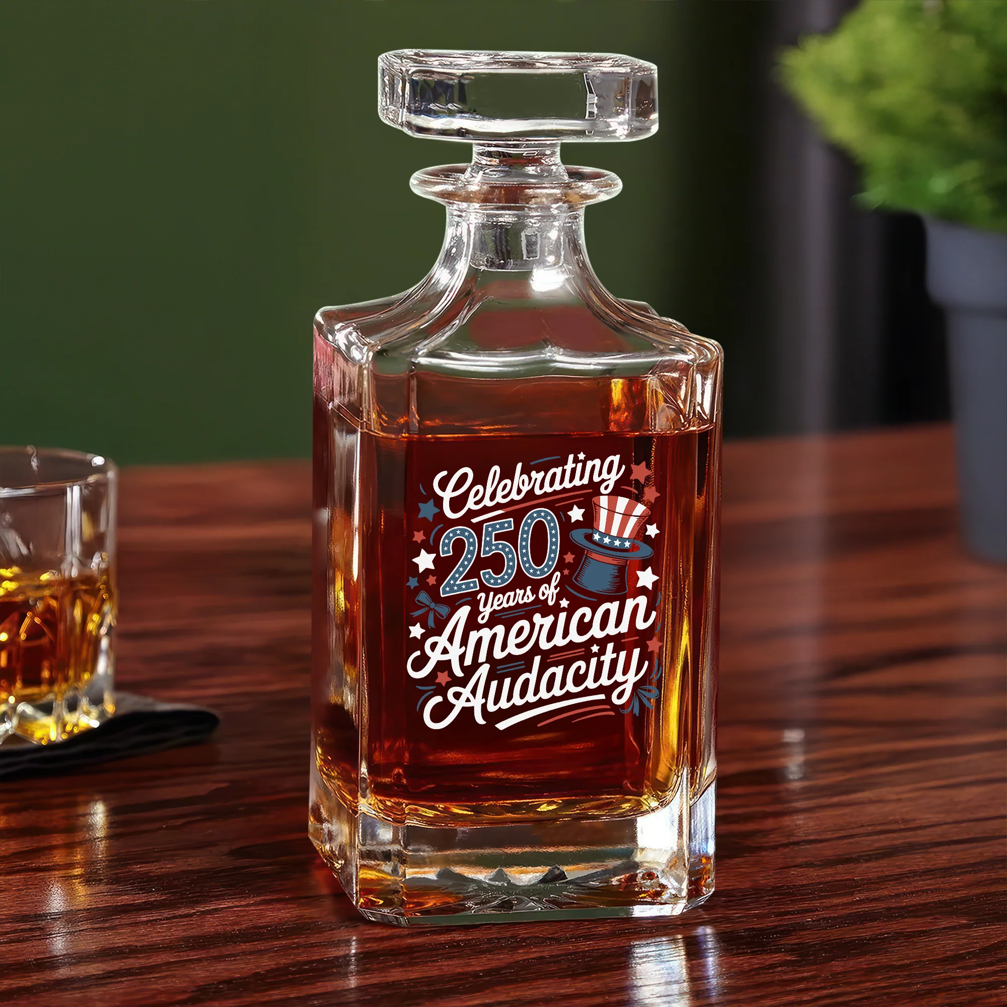 250 Years America 250th Anniversary USA 4th of July Decanter HO82 894816 - Image 5