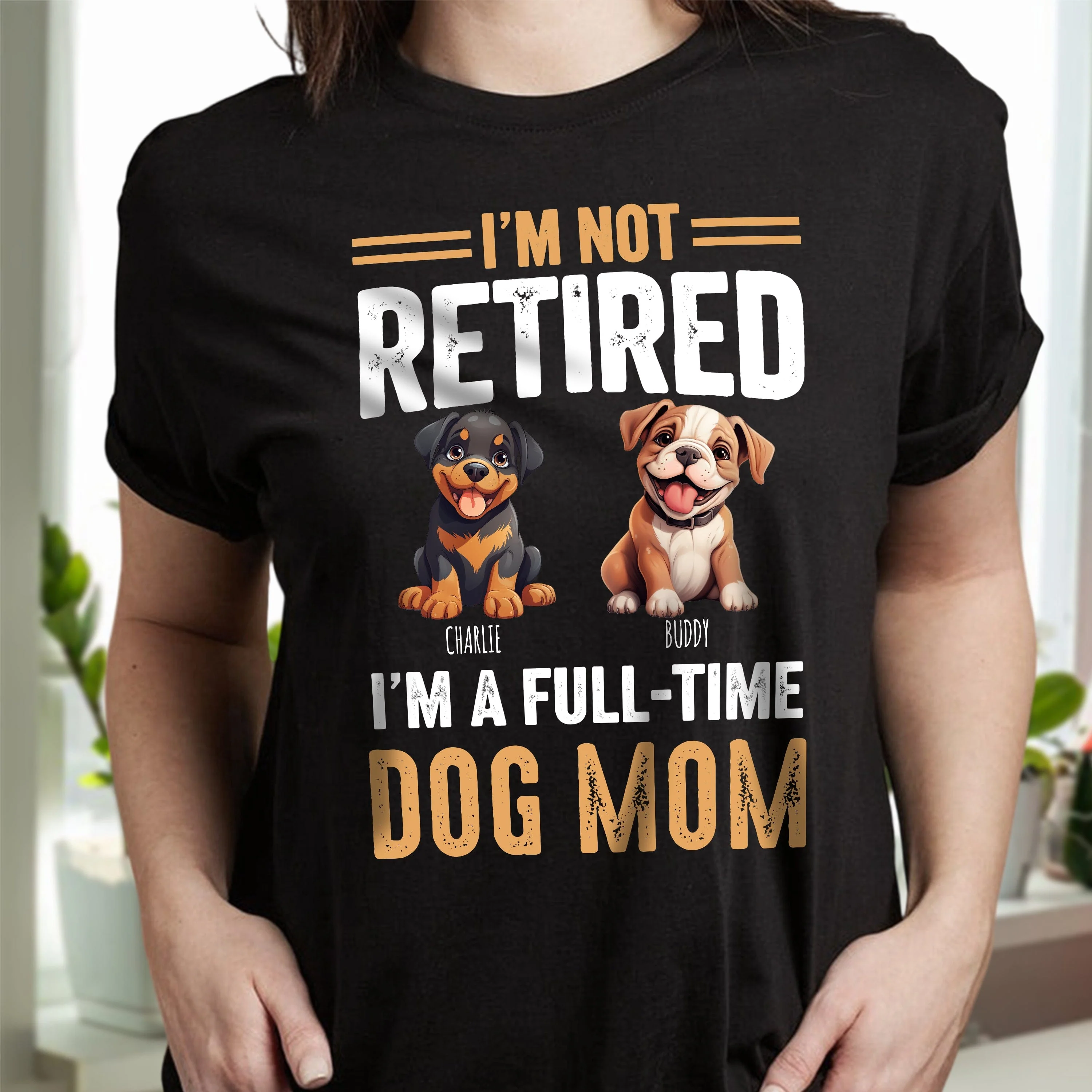 A Full-time Dog Dad Dog Dog Dom Dark Sweatshirt Personalized Gift N369 HO82 893522 - Image 6
