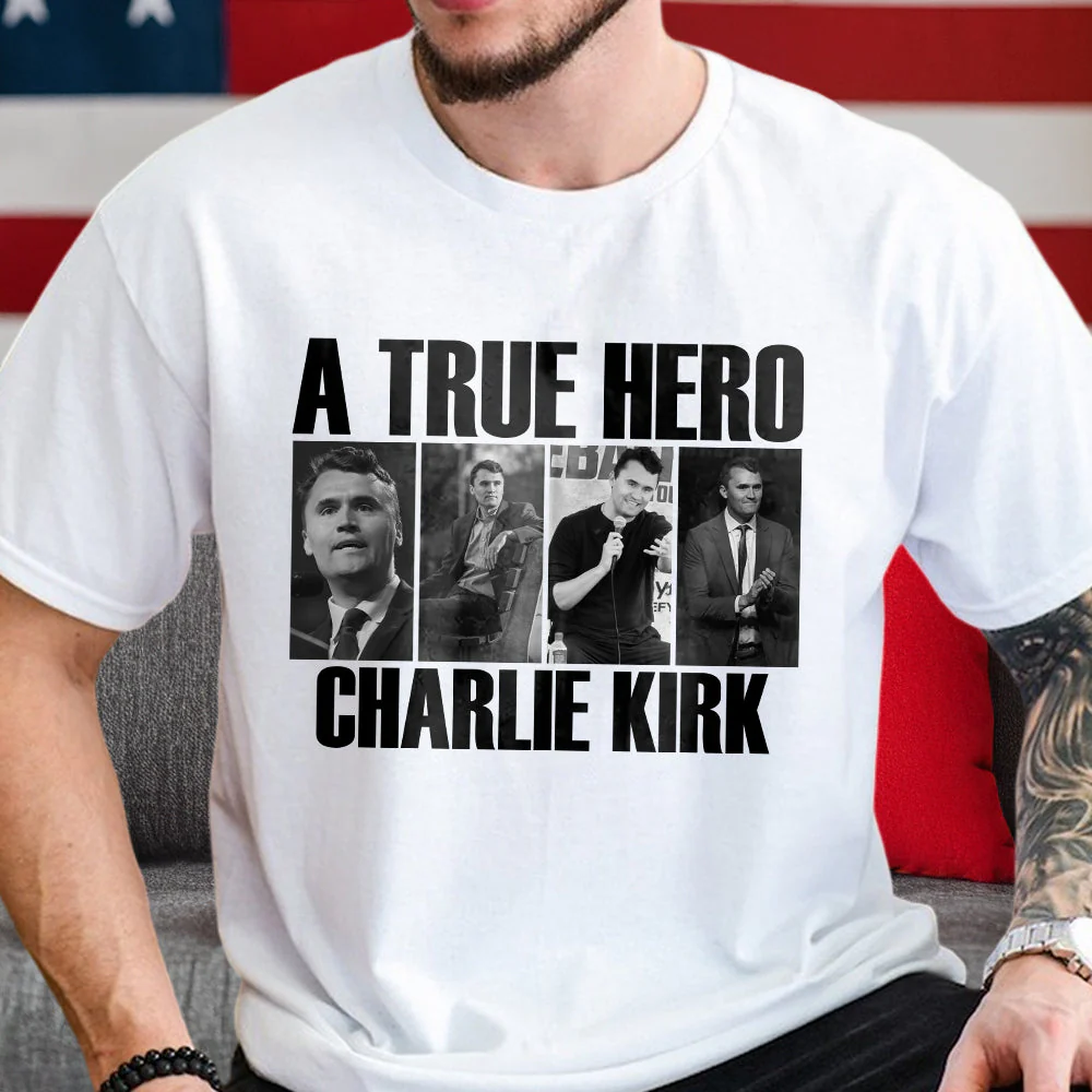 A True Hero Charlie Kirk Rest In Peace Bright Shirt HO82 65766 - Image 3