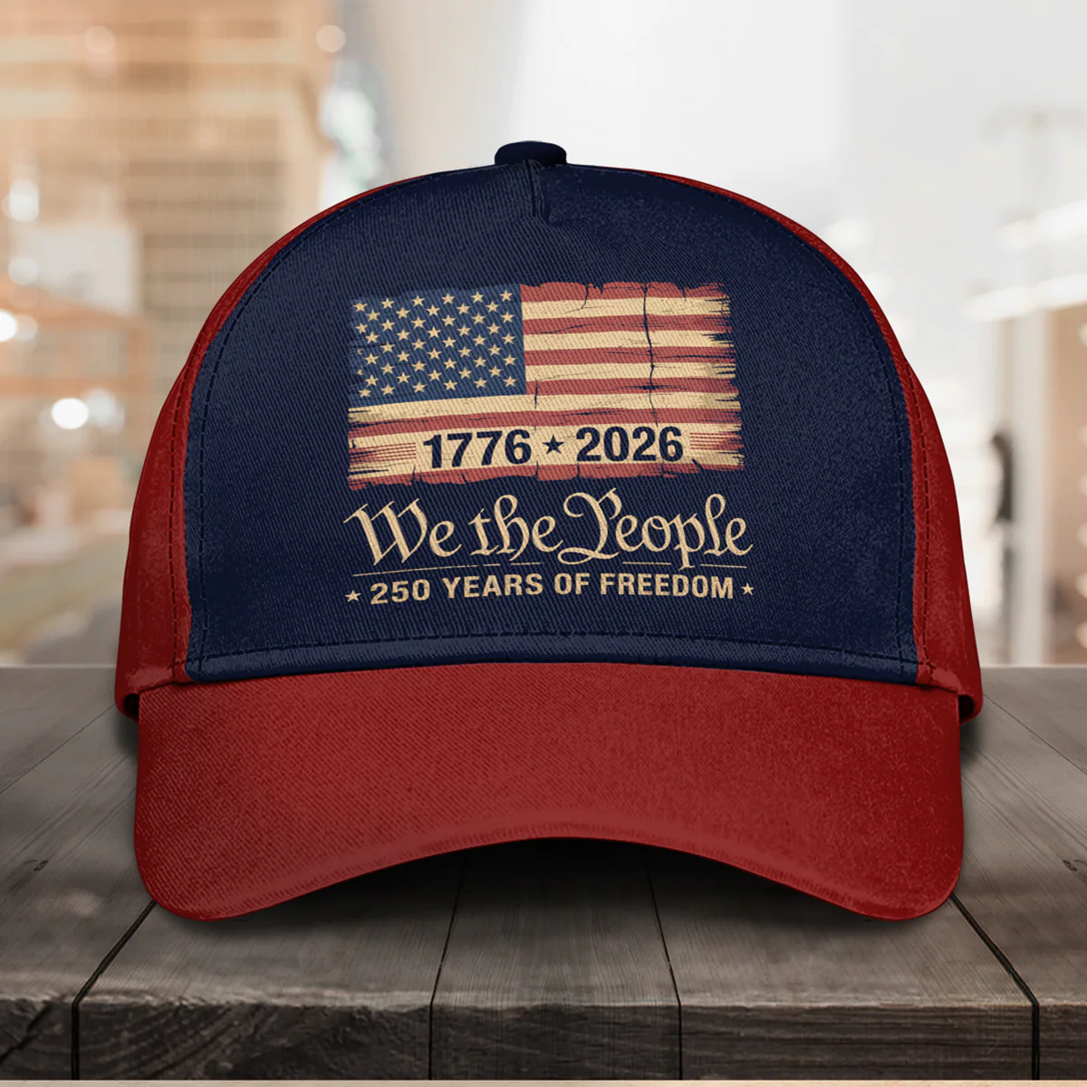 USA 250th Birthday US Flag 250 Years We The People Classic Cap HO82 900094 - Image 6