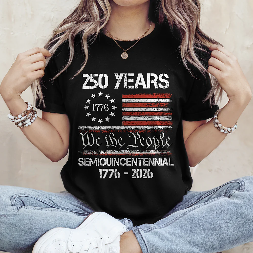 America’s 250th Anniversary United States Semiquincentennial Dark Shirt HO82 900338 - Image 4
