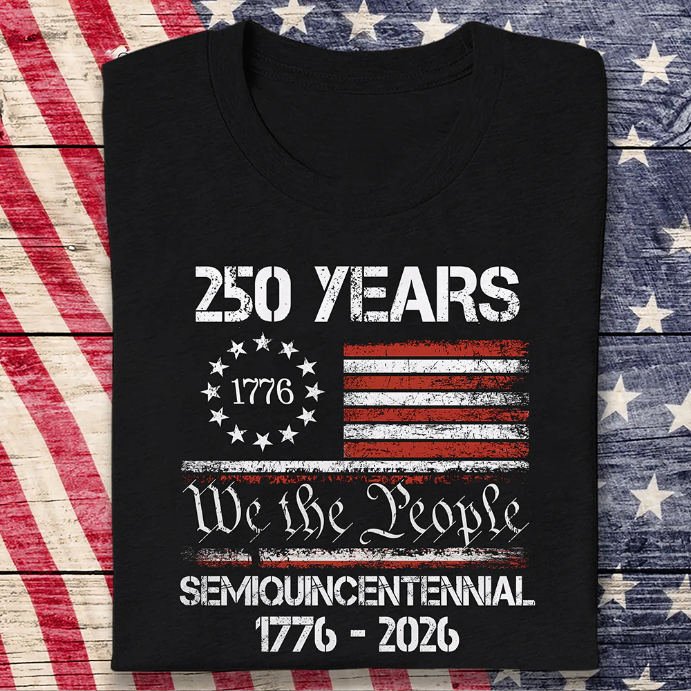 America’s 250th Anniversary United States Semiquincentennial Dark Shirt HO82 900338 - Image 5