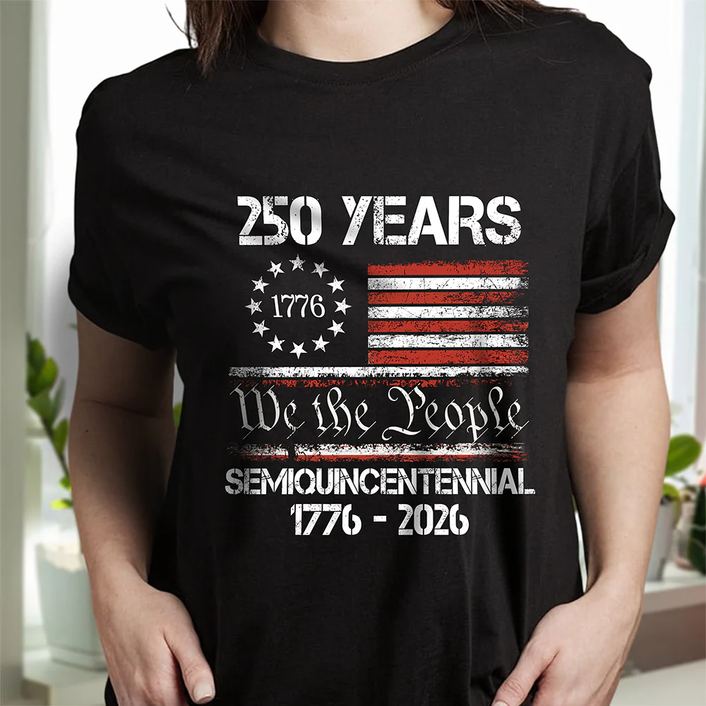 America’s 250th Anniversary United States Semiquincentennial Dark Shirt HO82 900338 - Image 7