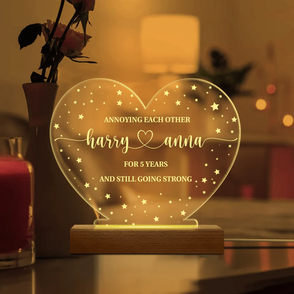 Annoying For Year Still Going Strong Couple Night Light Personalized Gift T286 890070 - Image 2