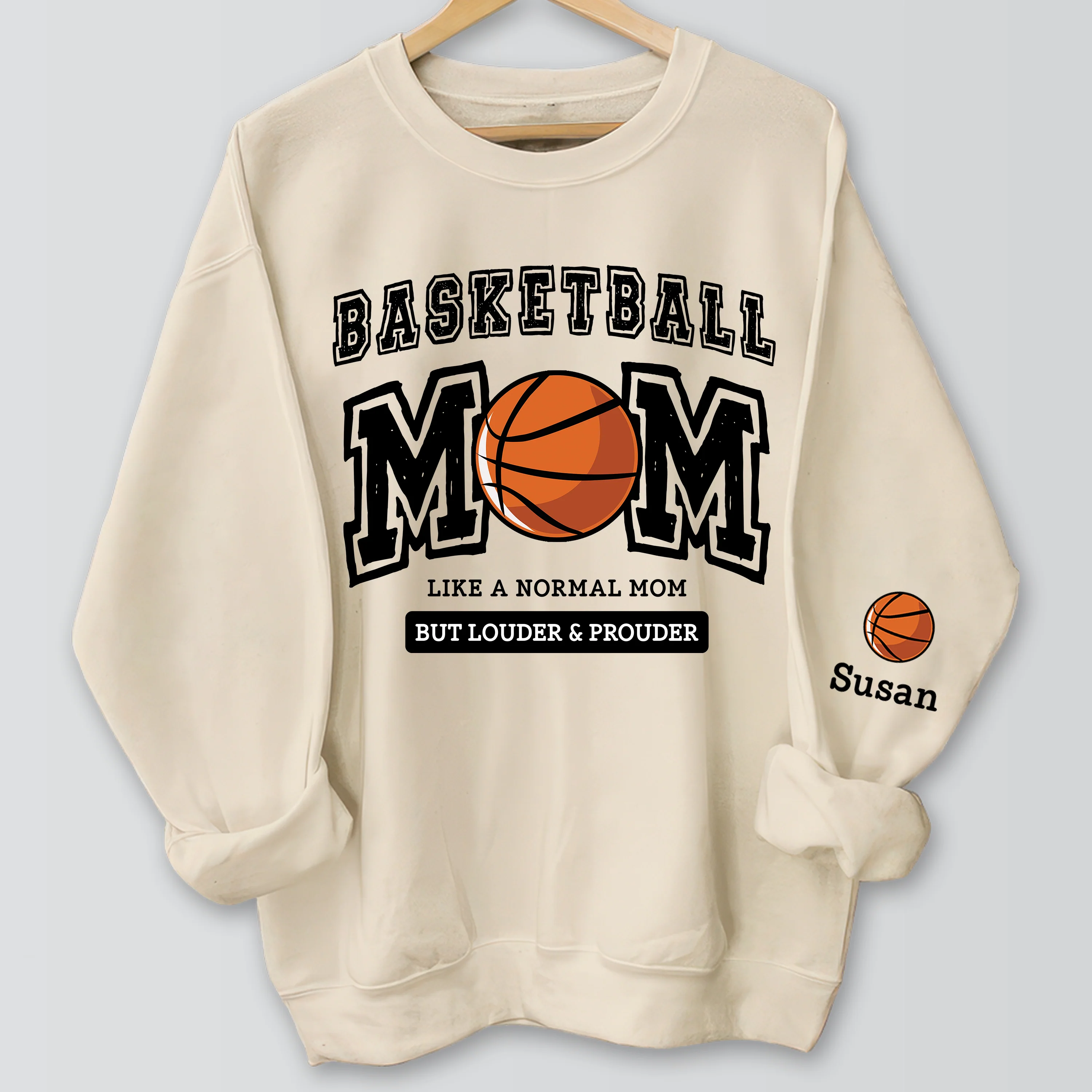 Baseball mama, Loud and Proud Baseball Sweatshirt Personalized Gift For Mother's Day HO82 893644 - Image 5