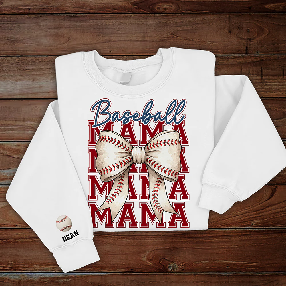 Baseball Mama Mama Mama Coquette Game Day Sweatshirt Personalized Gift For Mother's Day HO82 893626 - Image 5