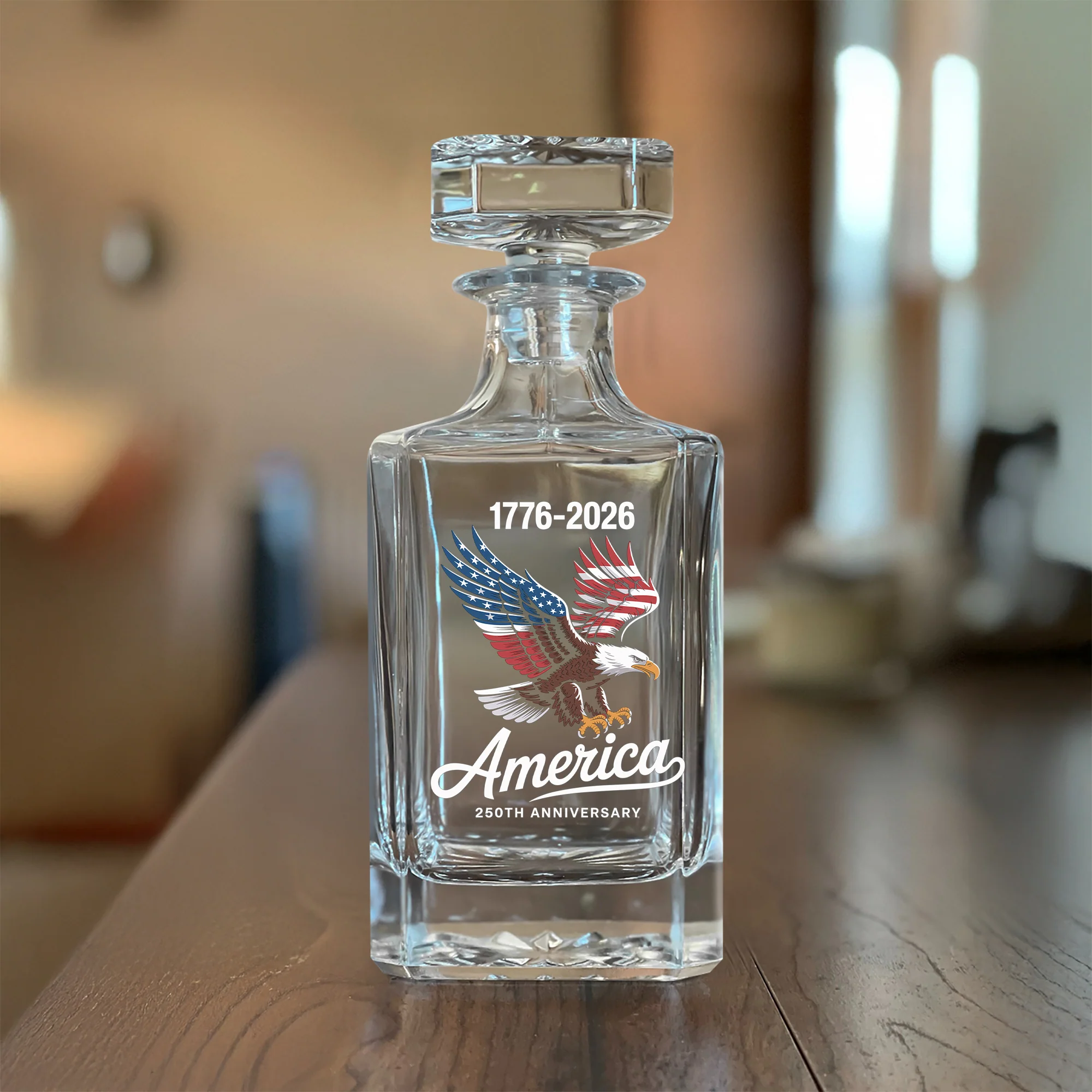 Celebrate 250 Years of America USA Anniversary 1776-2026 Decanter HO82 894518 - Image 4