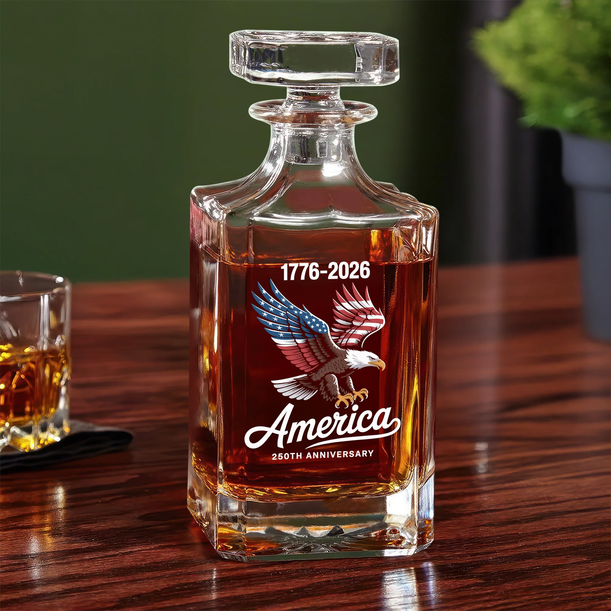 Celebrate 250 Years of America USA Anniversary 1776-2026 Decanter HO82 894518 - Image 6