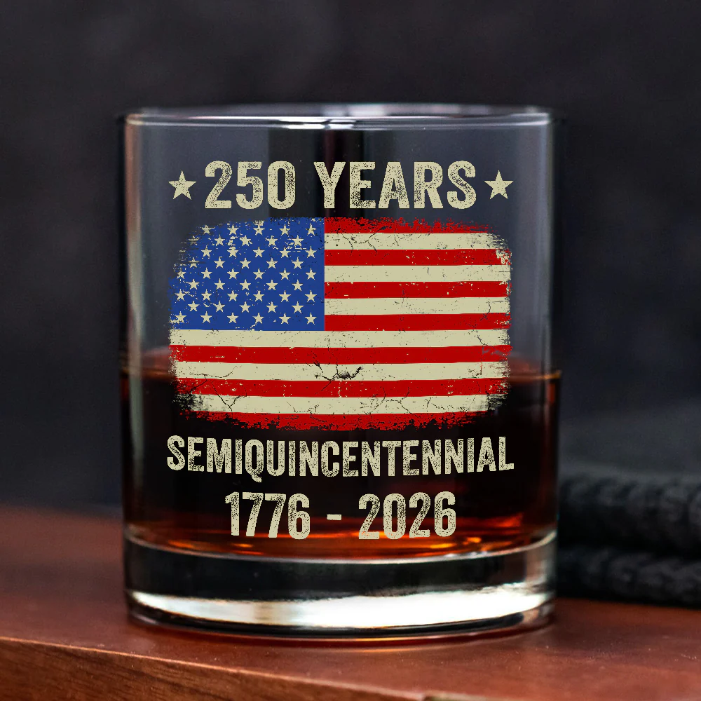 Celebrate 250th Anniversary United States Semiquincentennial Whiskey Glass HO82 894774 - Image 6