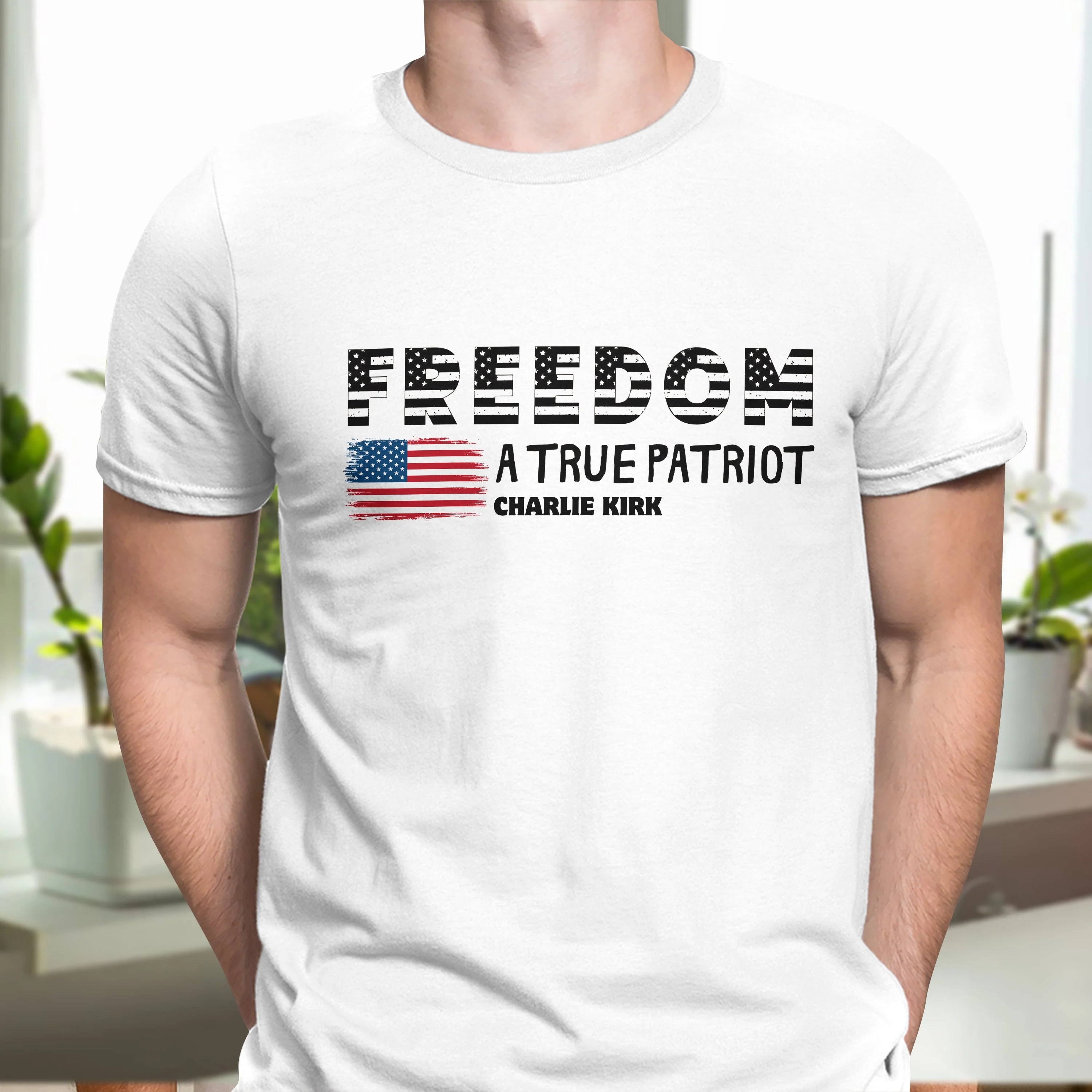 Charlie Kirk A True Patriot Rest In Peace Bright Shirt HO82 65758 - Image 3