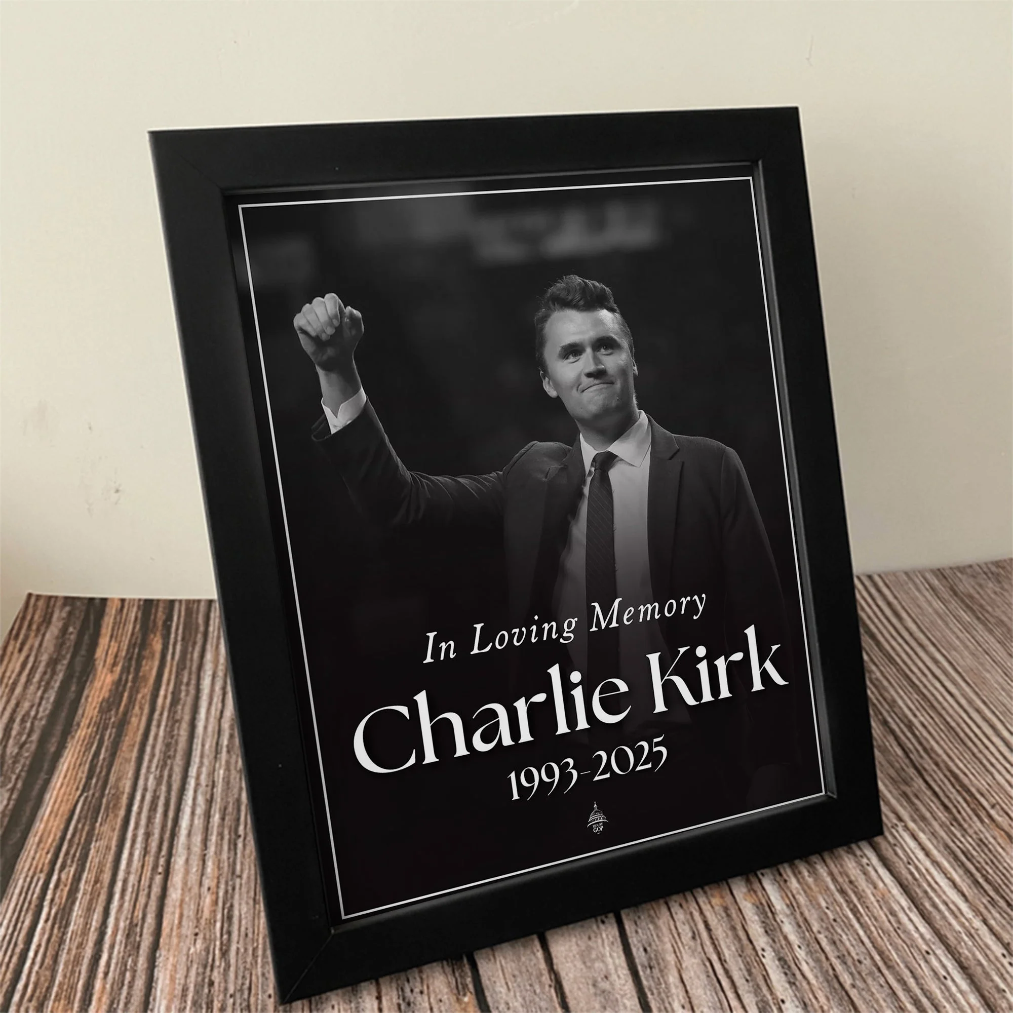 Charlie Kirk Free Speech Hero Picture Frame HO82 65804 - Image 6