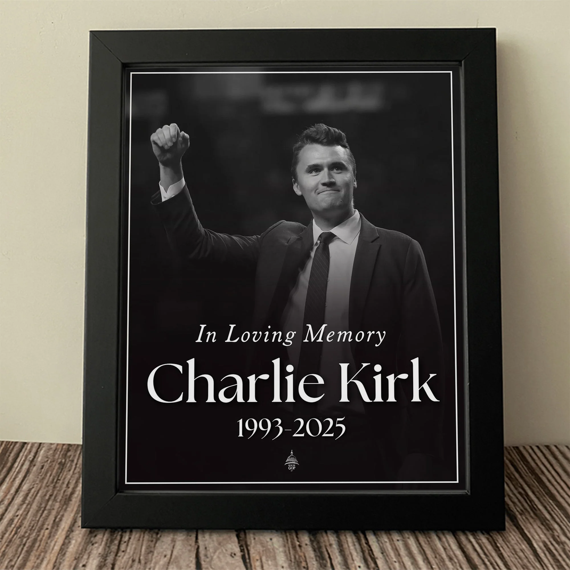 Charlie Kirk Free Speech Hero Picture Frame HO82 65804 - Image 7