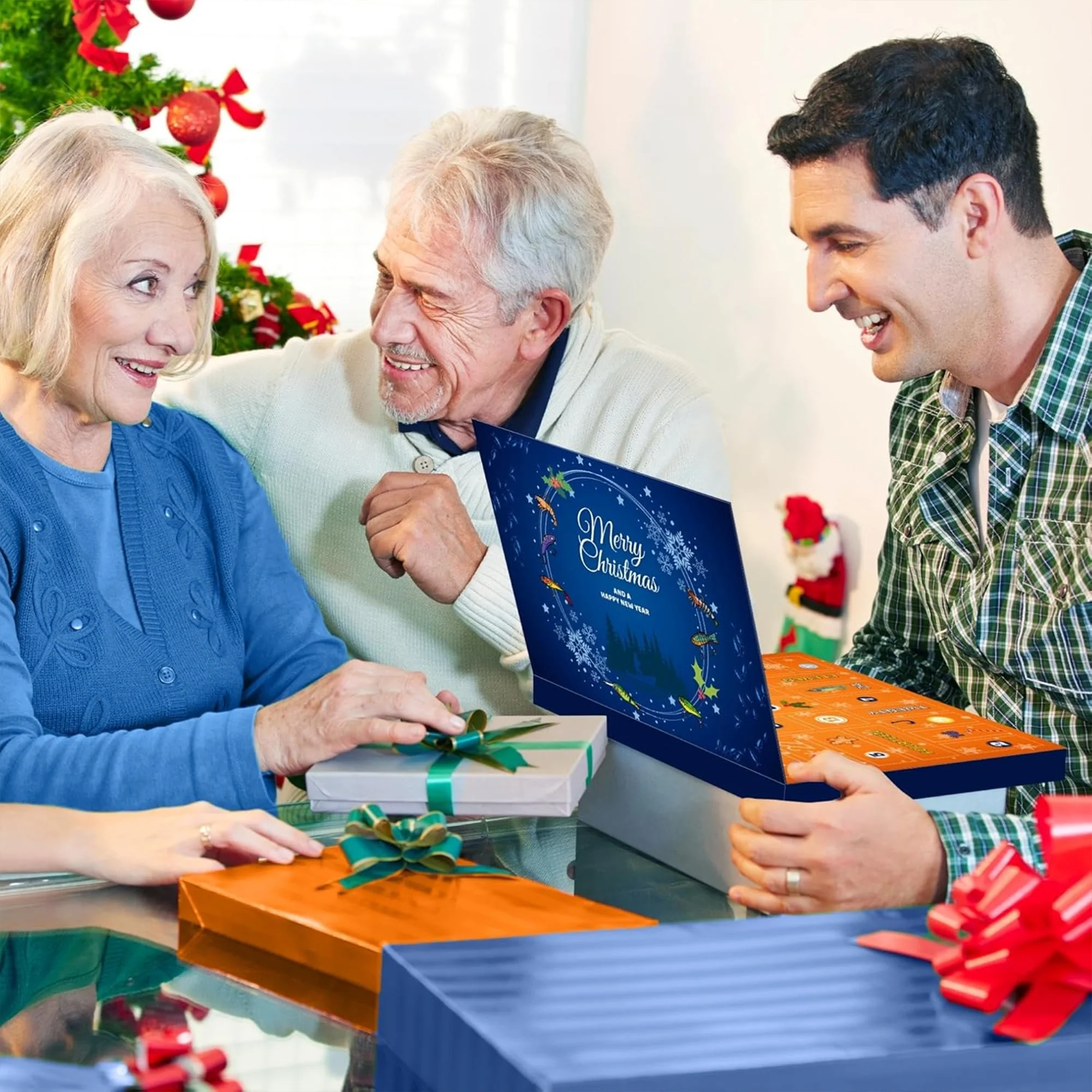Christmas Countdown - 24 Days Fishing Advent Calendar Gift For Fishing Lovers HO82 900528 - Image 3