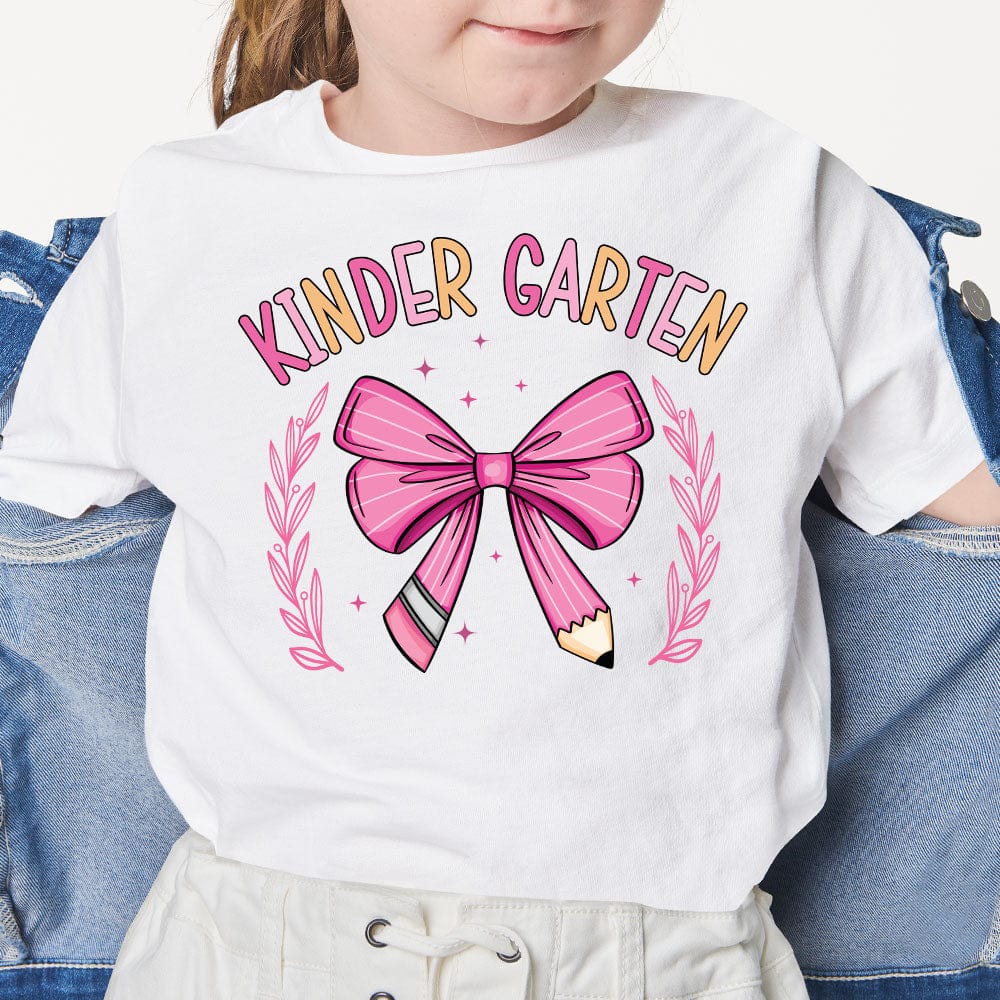 Coquette Pencil Back To School Kid Size Shirt Personalized Gift HO82 891186 - Image 5