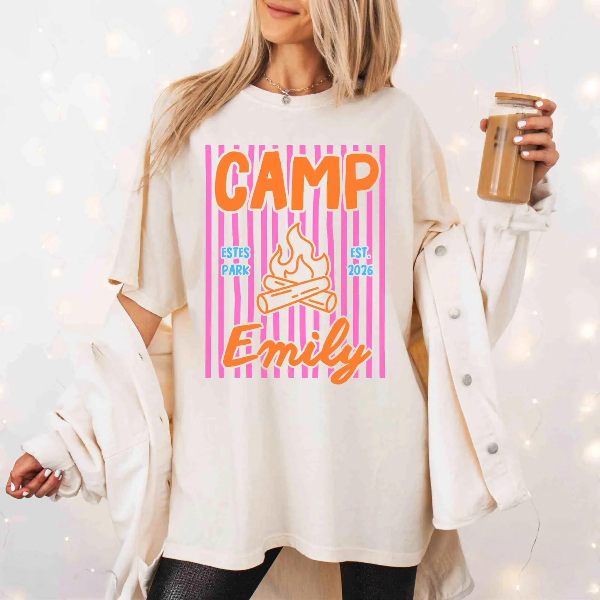 Custom Camp Bach Lake Hiking Mountain Bachelorette Camping Comfort Shirt HO82 903058 - Image 3