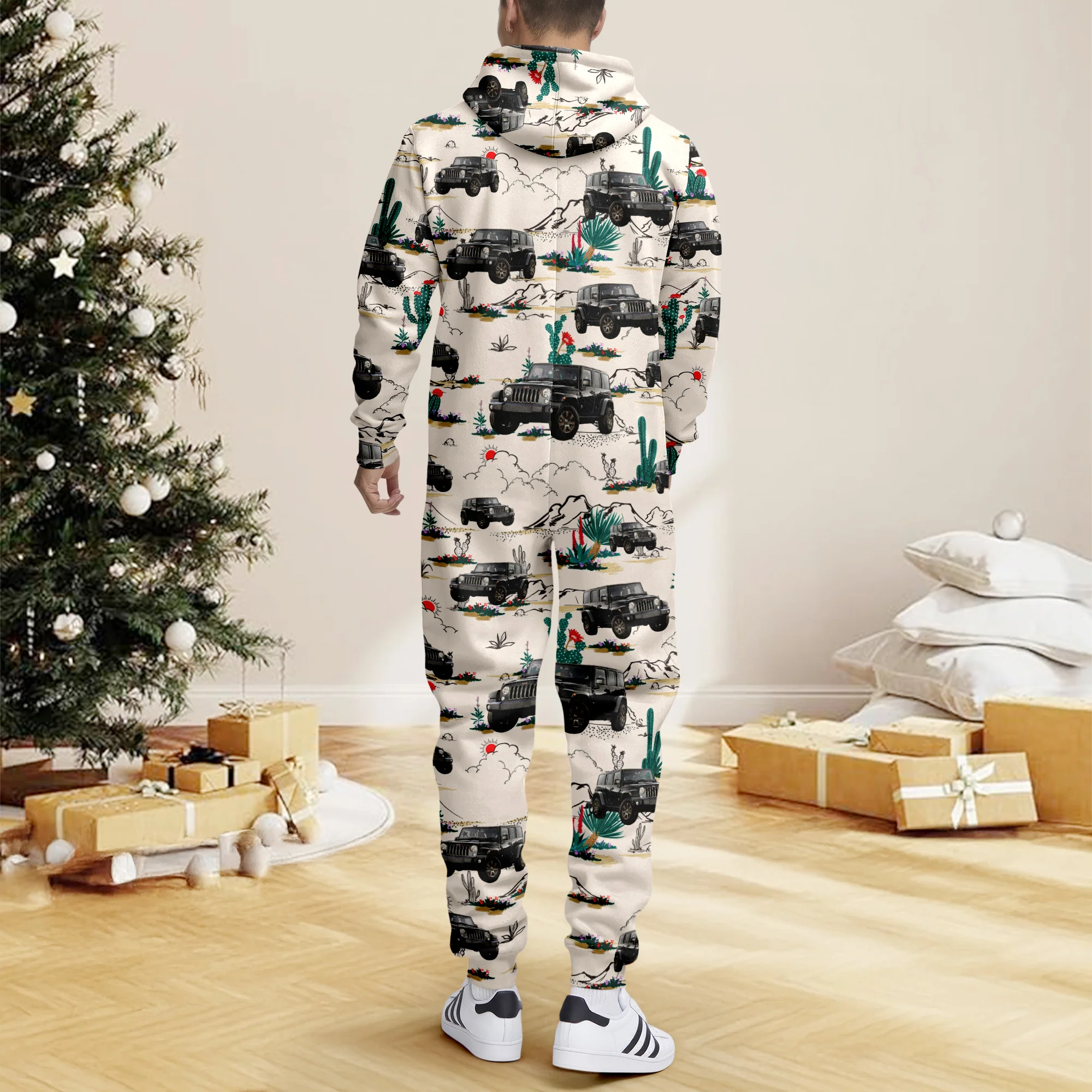 Custom Car Photo With Accessories Pattern Onesie Pajamas HO82 894964 - Image 9