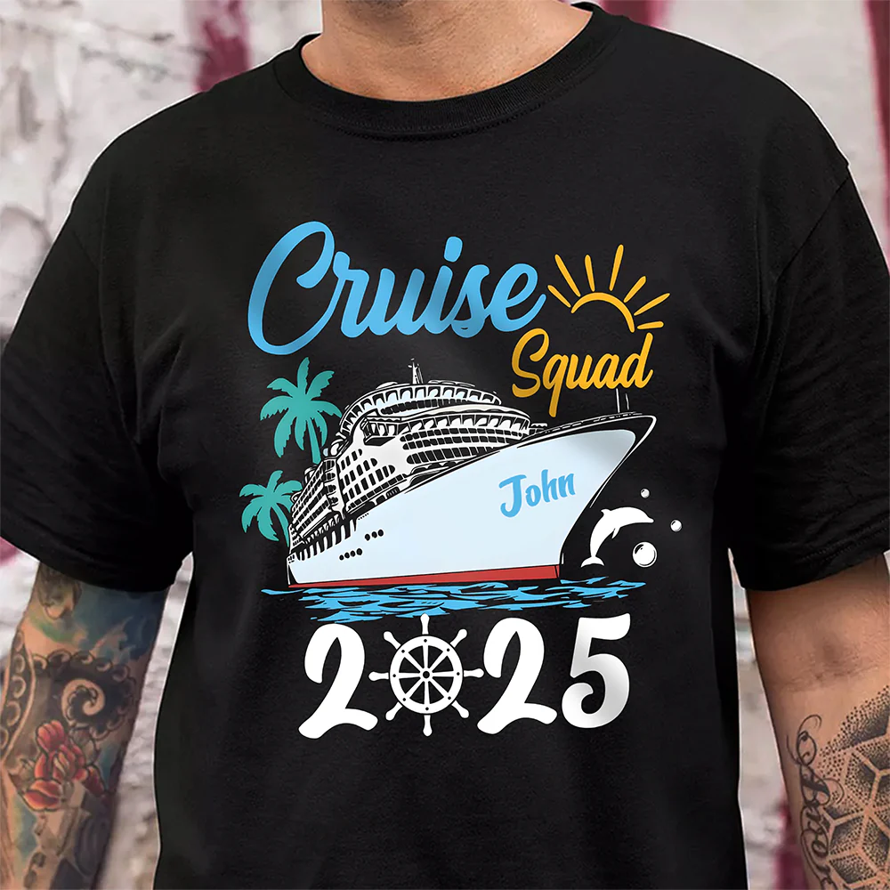 Custom Cruise Squad 2025 Funny Group Matching Family Shirt HO82 894876 - Image 5