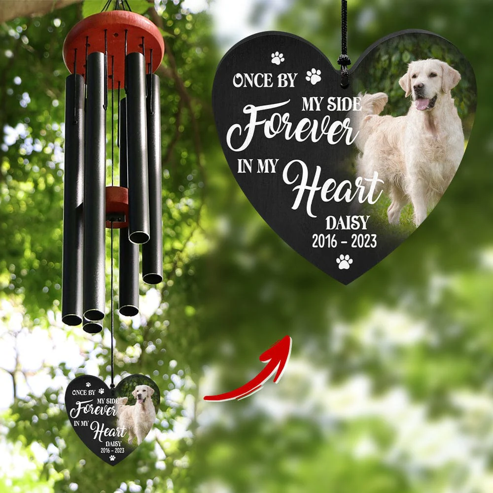 Custom Dog Cat Photo If Love Could Have Kept You Here Memorial Wind Chimes N304 889690