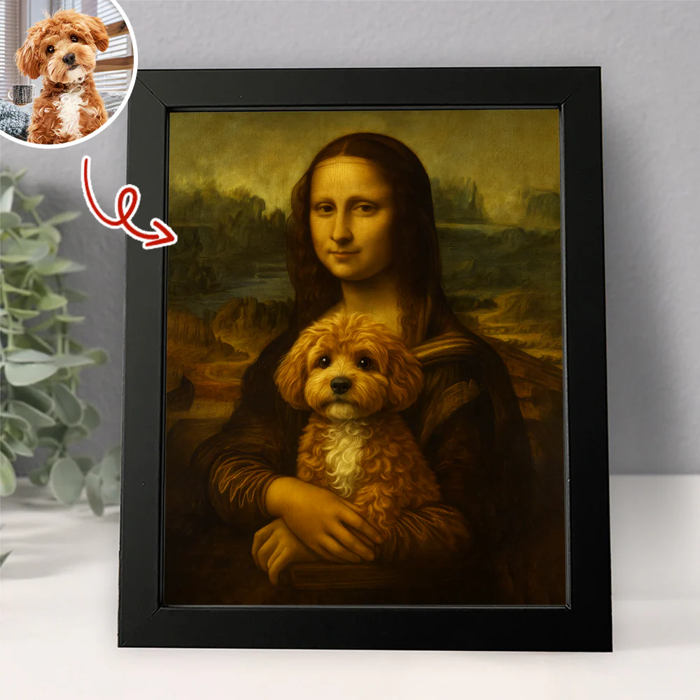 Custom Dog Photo Classical Style Poster Gift For Dog Lovers HO82 894586 - Image 6