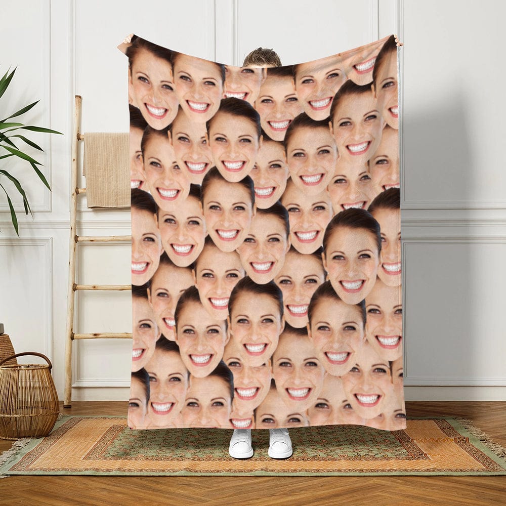 Custom Face Photo Funny Gift Blanket N304 890216 - Image 2
